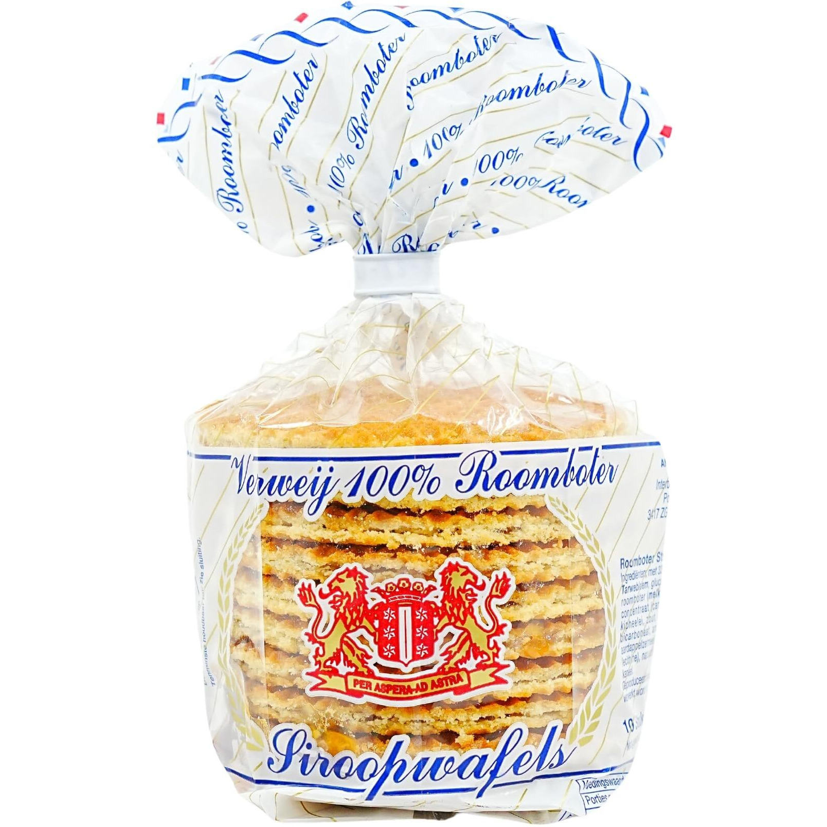 40 Count 100% Butter Syrupwafers (Stroopwafels 100% Butter)