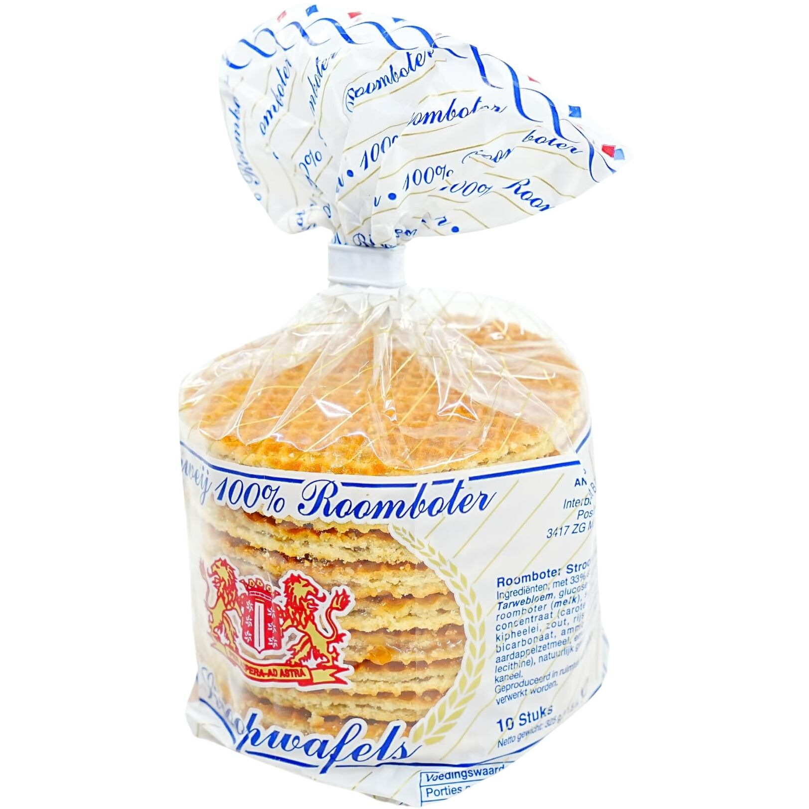 40 Count 100% Butter Syrupwafers (Stroopwafels 100% Butter)