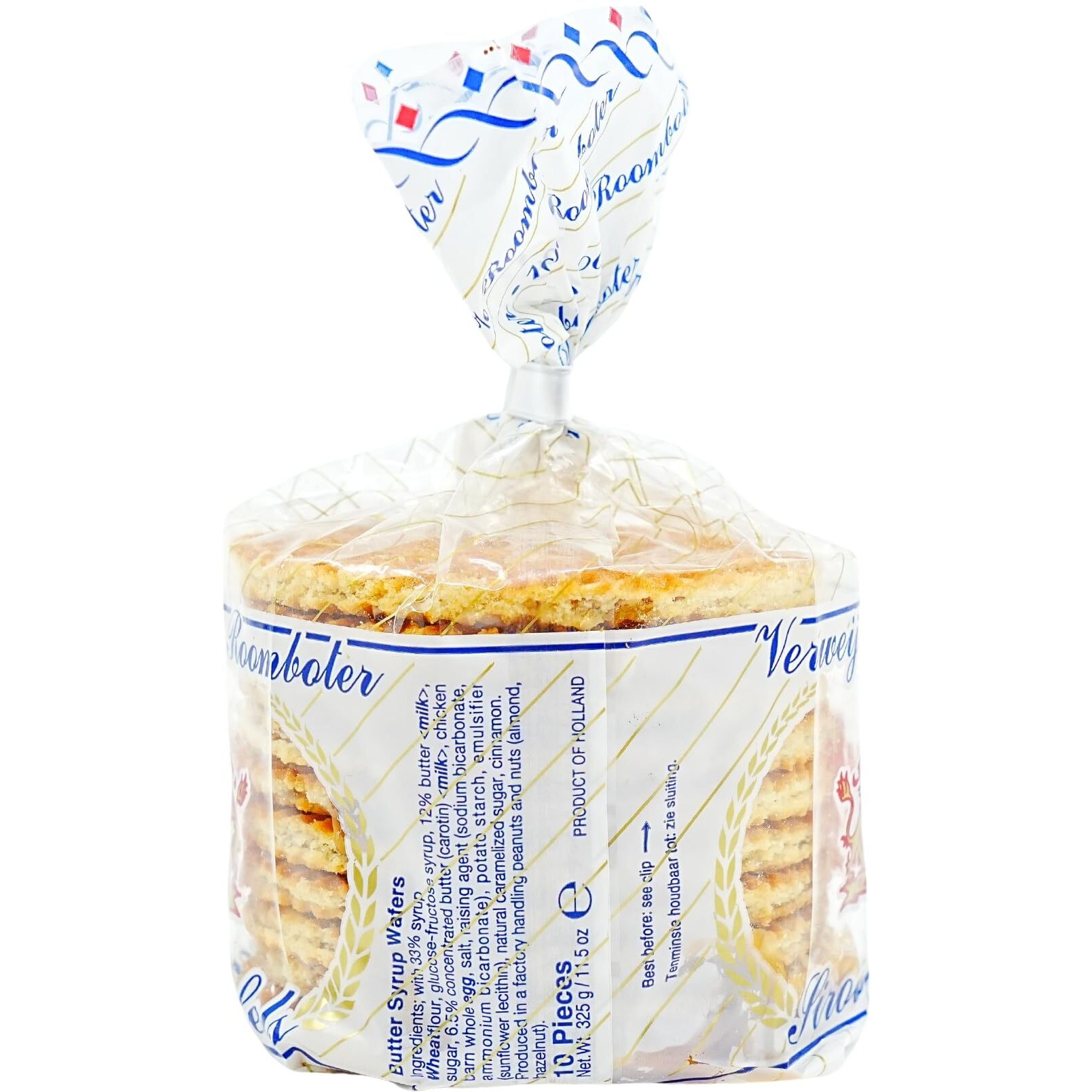 40 Count 100% Butter Syrupwafers (Stroopwafels 100% Butter)