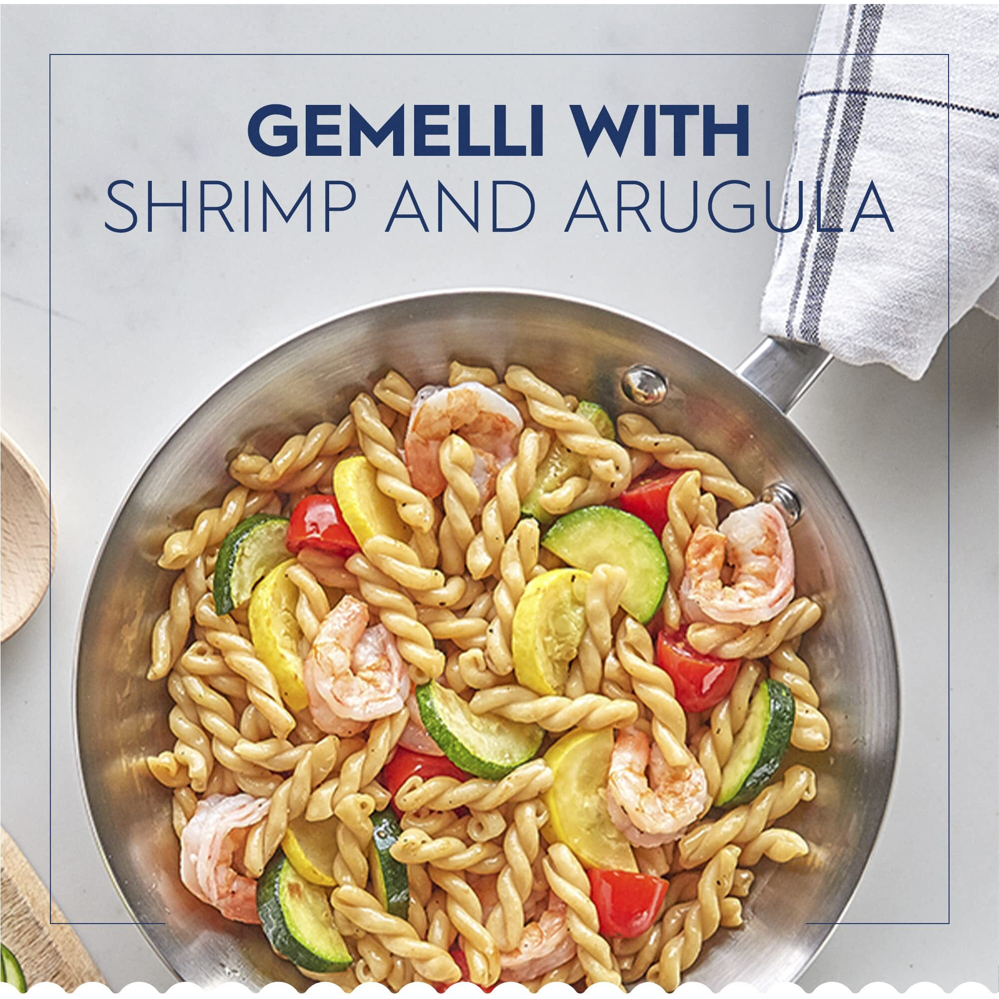 Barilla Gemelli Pasta, 16 Oz. Box (Pack Of 16) - Non-Gmo Pasta Made With Durum Wheat Semolina - Kosher Certified Pasta