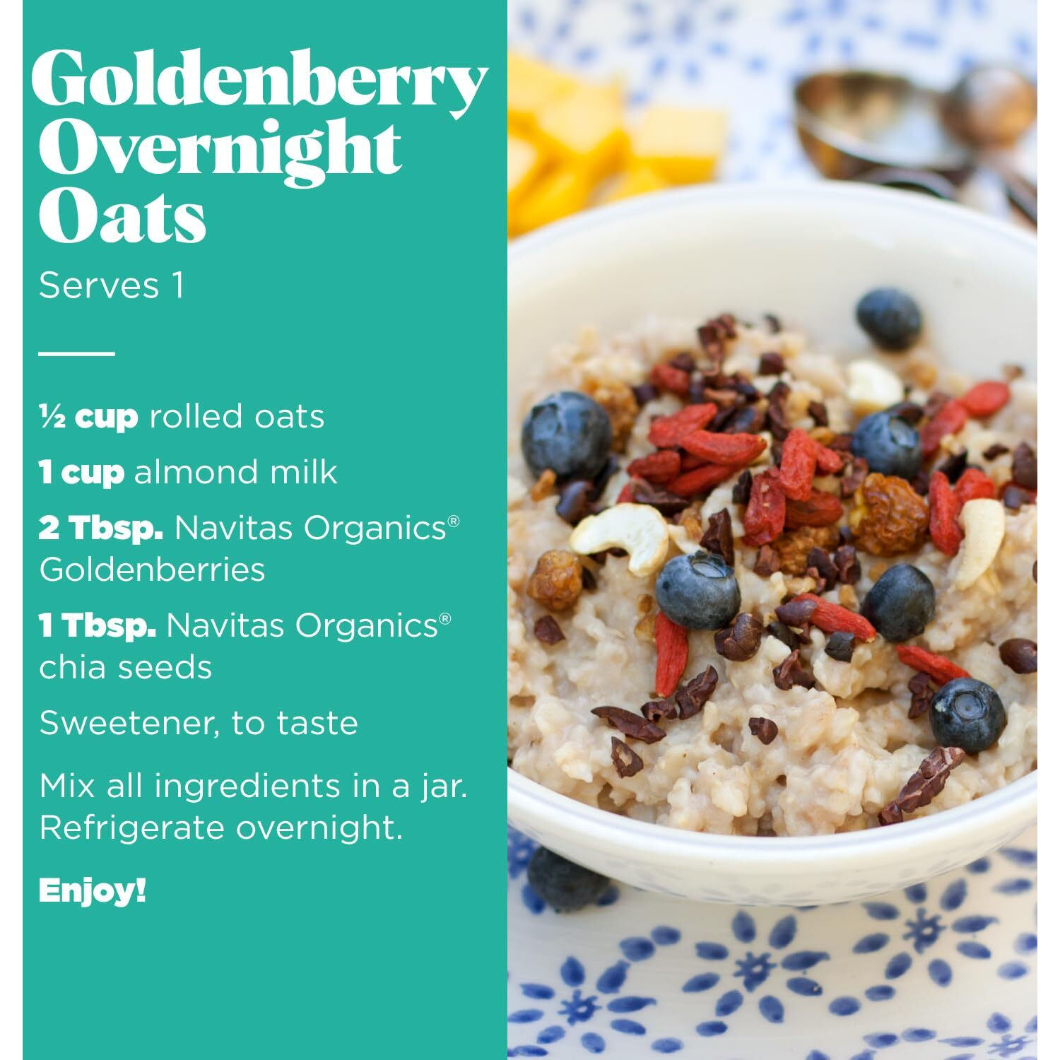 Navitas Organics Goldenberries, 8 Oz. Bag, 8 Servings - Organic, Non-Gmo, Sun-Dried, Sulfite-Free, 8 Ounce