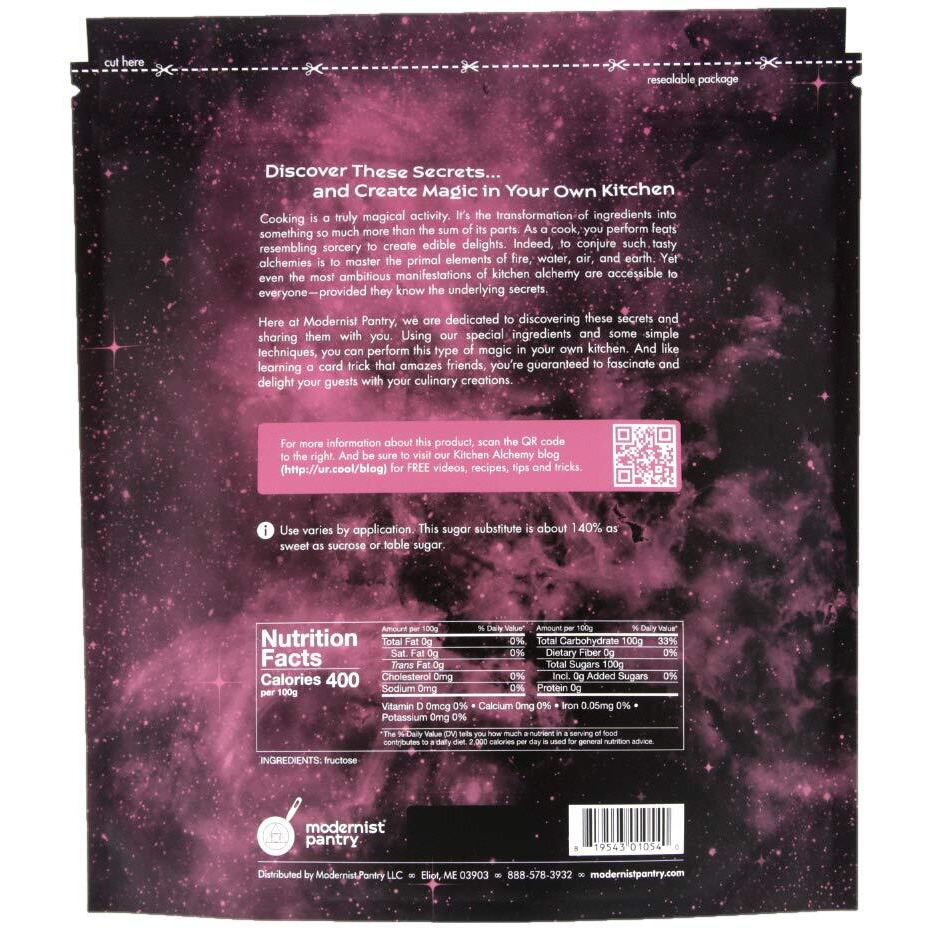 Pure Fructose Granulated Powder Vegan Gluten-Free Ou Kosher Certified - 1Kg/2.2Lbs/36Oz.