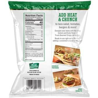 Fresh Gourmet Crispy Lightly Salted Jalapenos Crunchy Snack And Salad Topper, 16 Ounce (Pack Of 3)