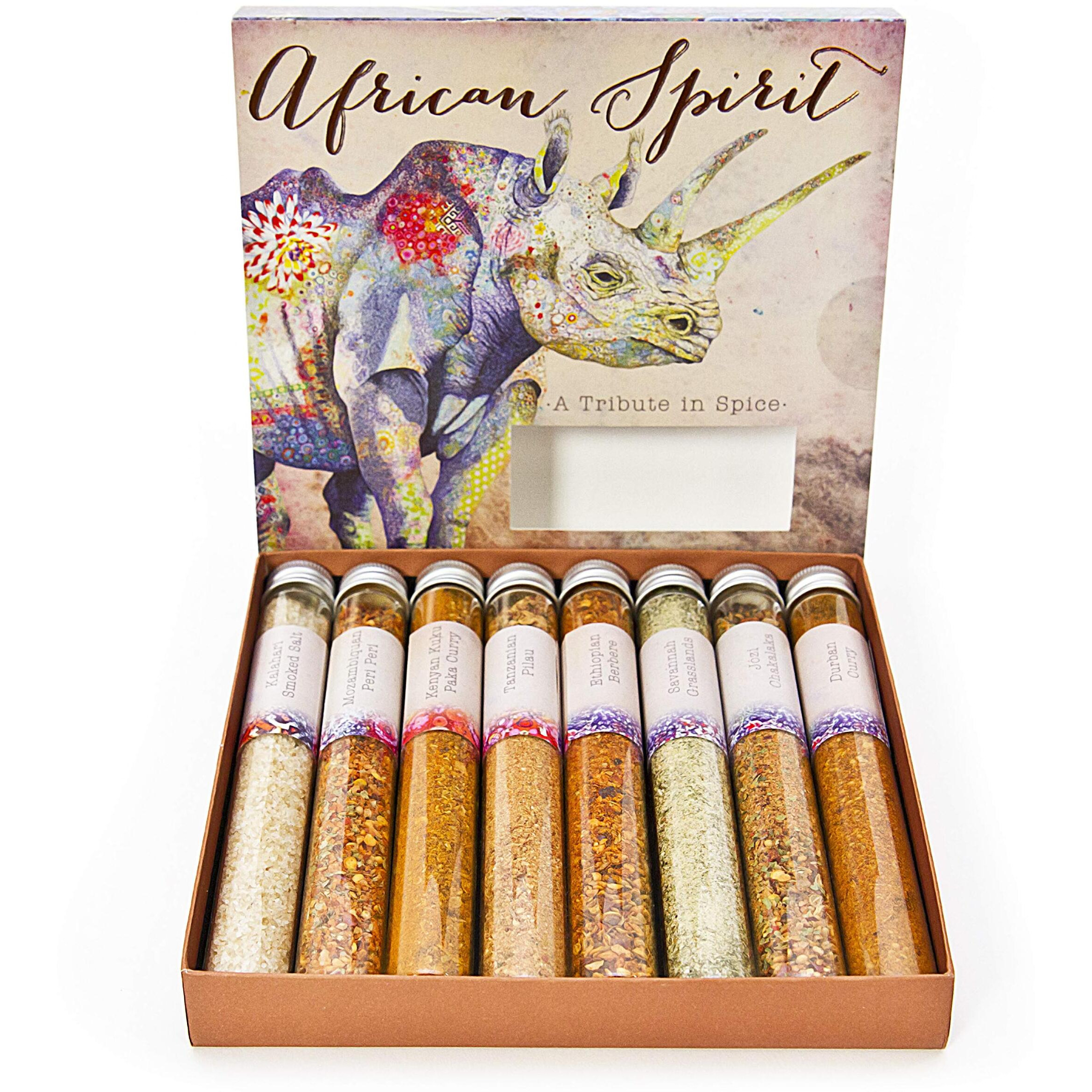 Eat.Art African Spirit | Collection Of Traditional African Herbs & Spice Blends | 8-Pack Gift Set