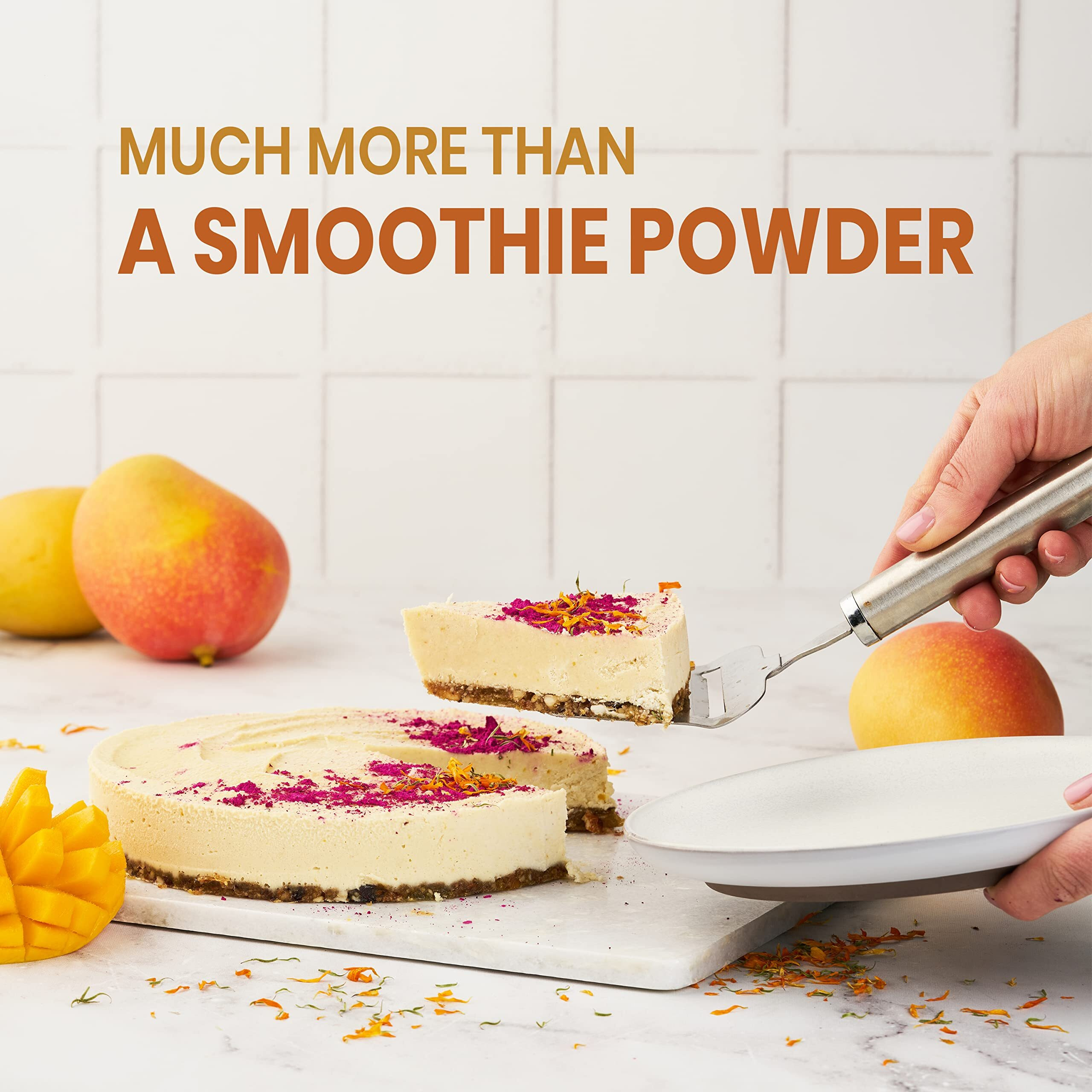 Jungle Powders Freeze Dried Mango Powder 7 Ounce Bag, Fruity Mango Extract For Baking No Sugar Added Dry Mango Powder Juice Additive Free Mangoes Whole Fruit Dried Mango Juice For Smoothie Flavoring