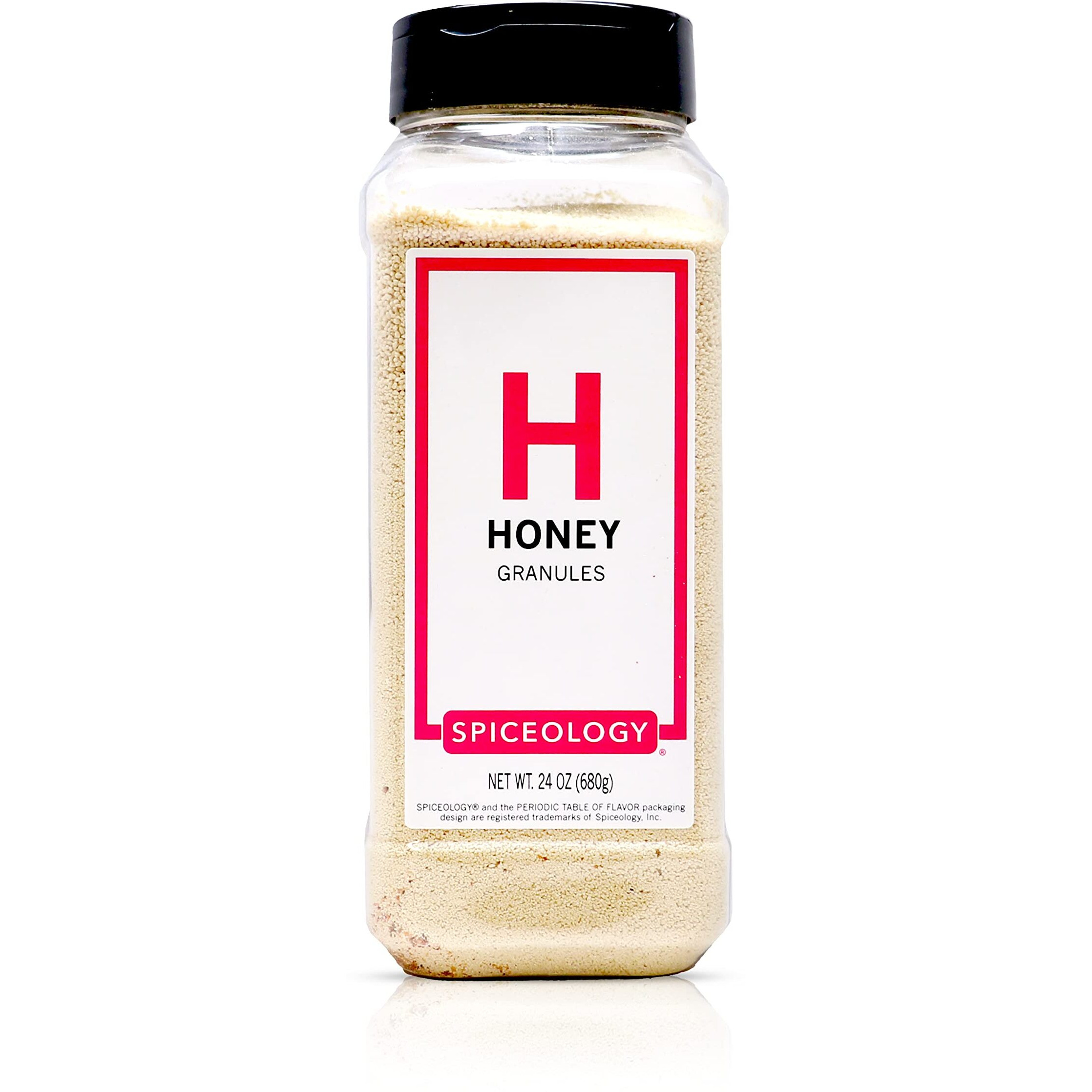 Spiceology - Honey Granules - Great For Baking- Granulated Honey - Honey Powder - Spices And Seasonings -24 Oz