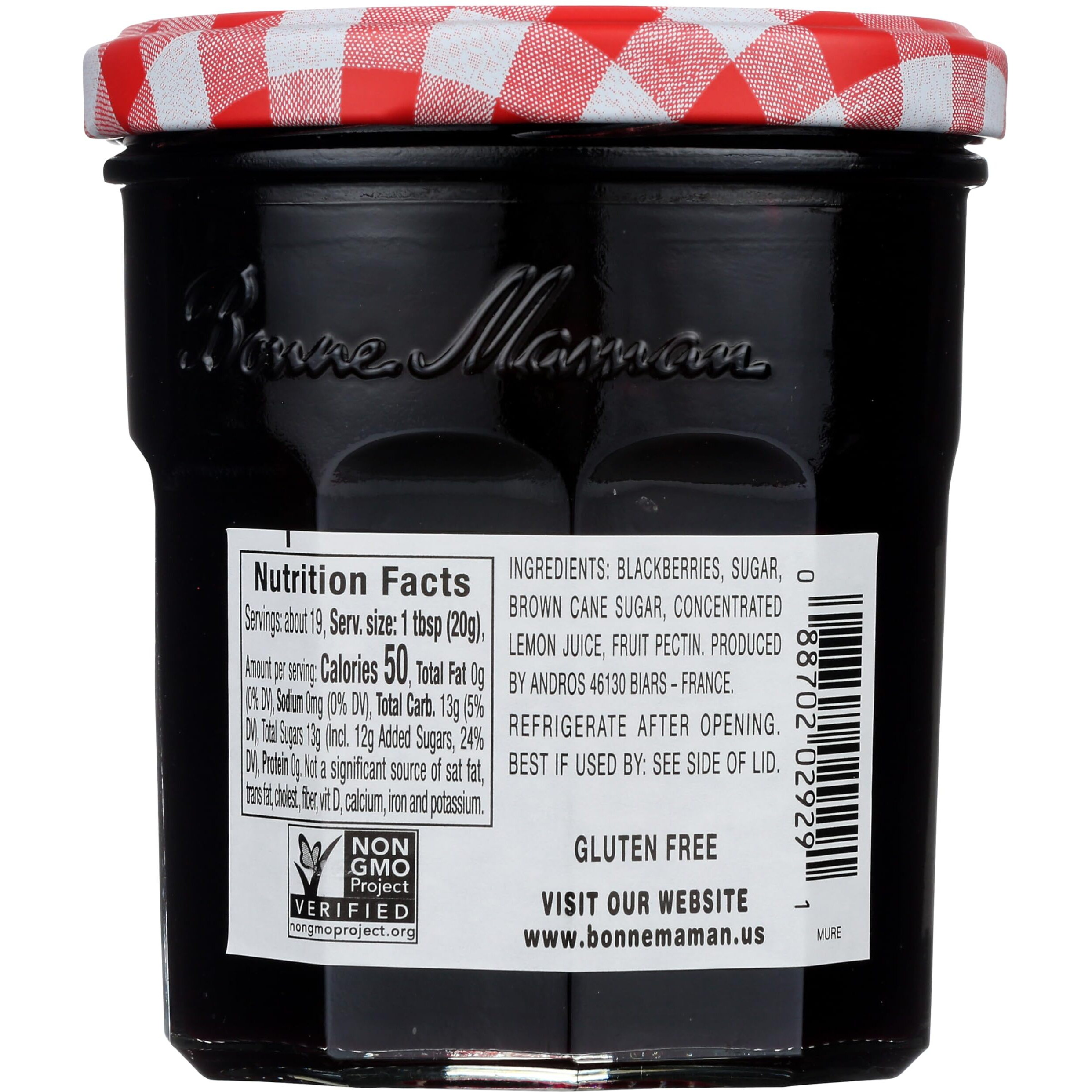 Bonne Maman Preserves 13 Oz (Pack Of 3) (Blackberry Preserves)