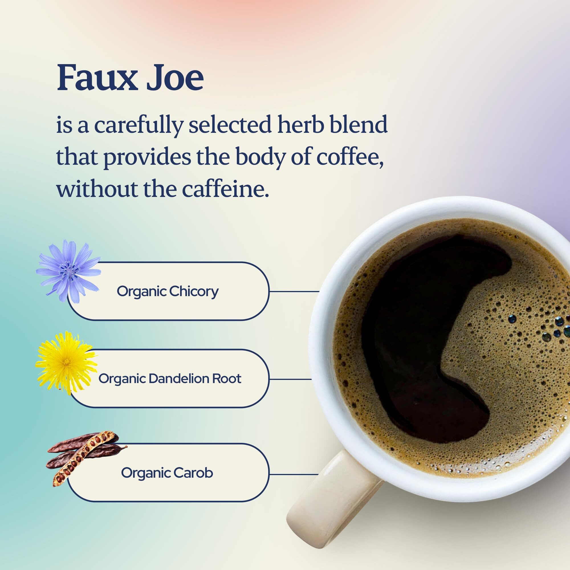 Sip Herbals Caffeine-Free, Dandelion Root Tea - Loose Leaf Coffee Alternative With Carob And Chicory - Organic Coffee Substitute - The Favorites Sample Bundle (18 Servings)