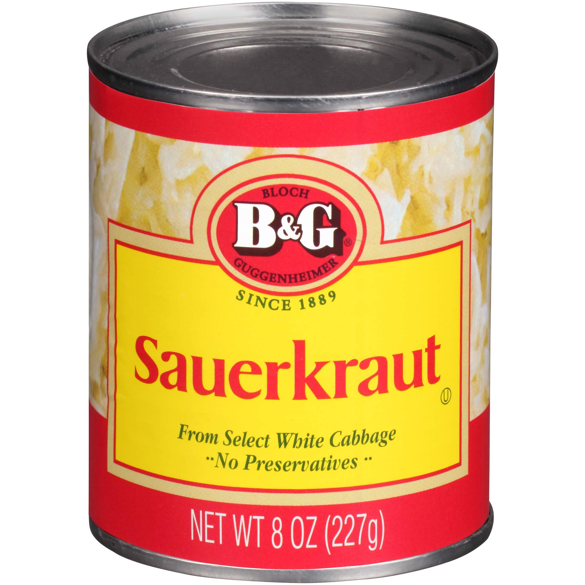 B&G Sauerkraut, 8 Ounce (Pack Of 24)
