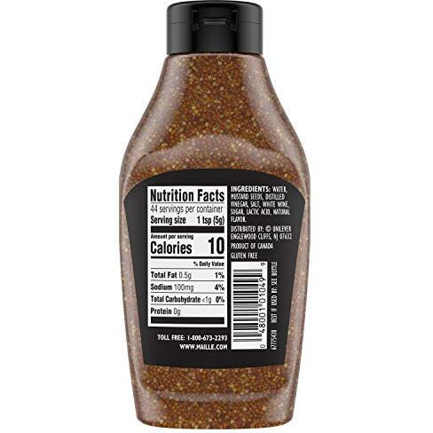 Maille Mustard Old Style Squeeze 8.5 Oz, Pack Of 6