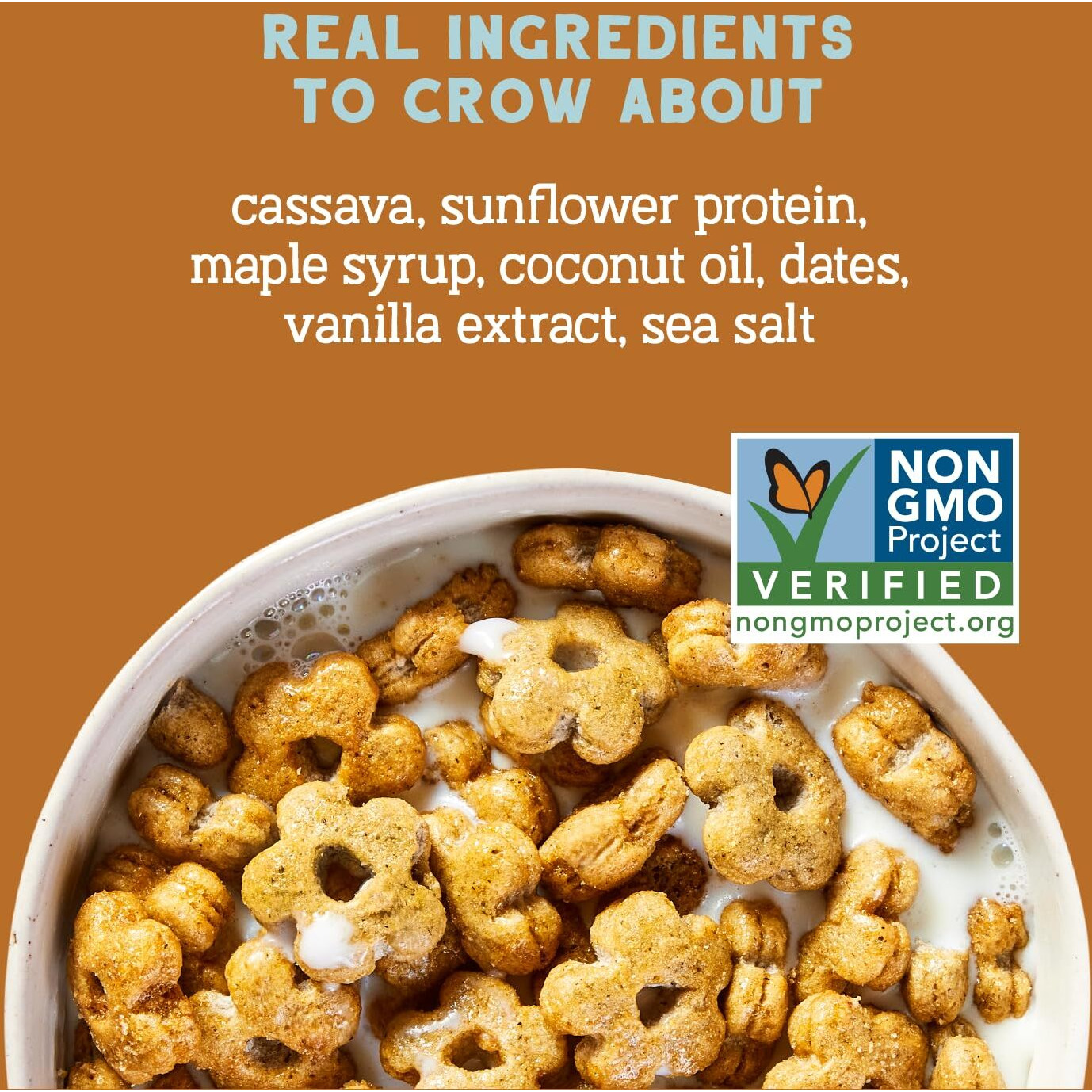 Seven Sundays Sunflower Cereal, Maple Sea Salt, 8 Oz Bag (Pack Of 3), Grain & Gluten Free, 5G Upcycled Protein, 0G Refined Sugar, Salty Sweet Snack