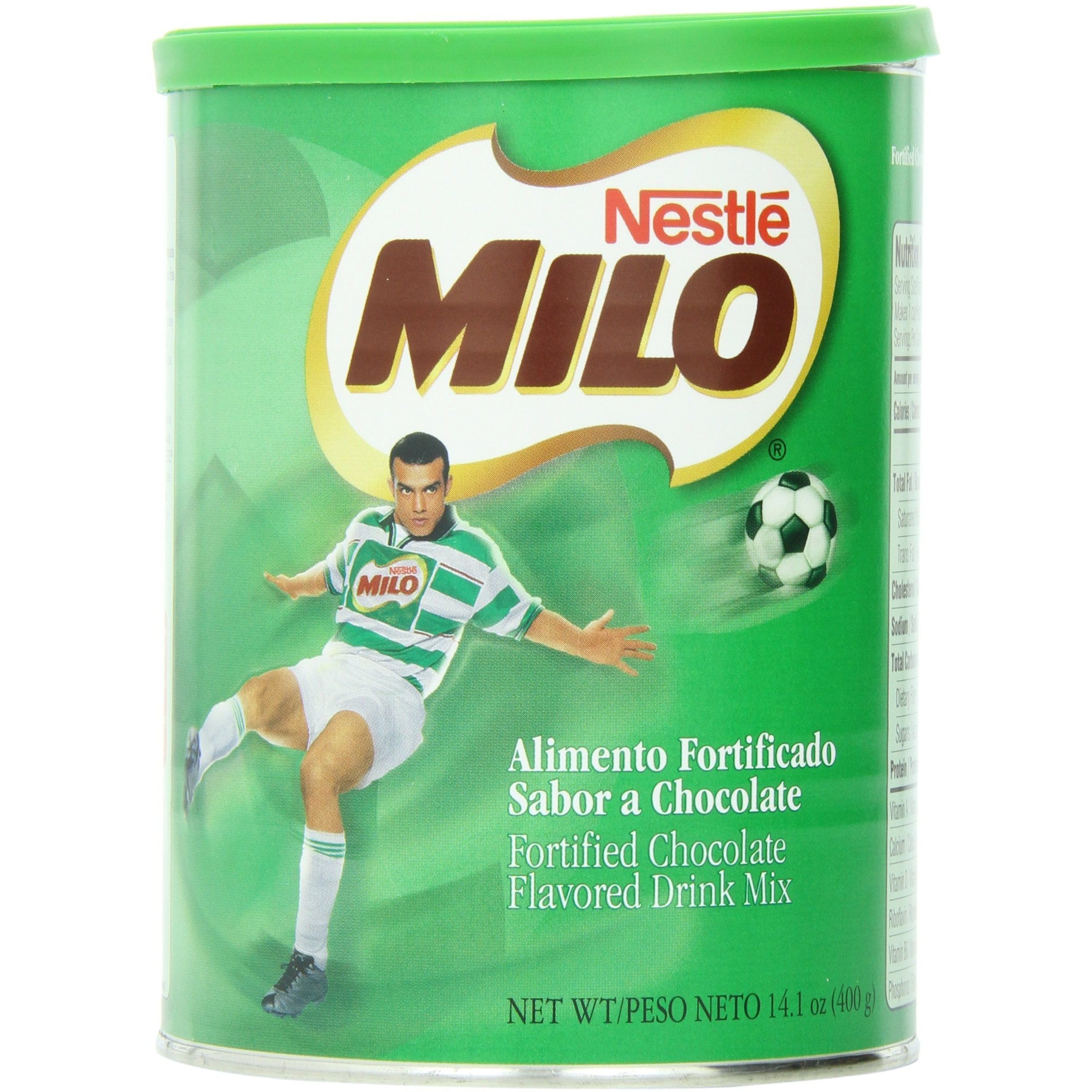 Nestle Milo Activ-Go Chocolate Malt Powder Drink Mix 14.1 Oz (Pack Of 12)