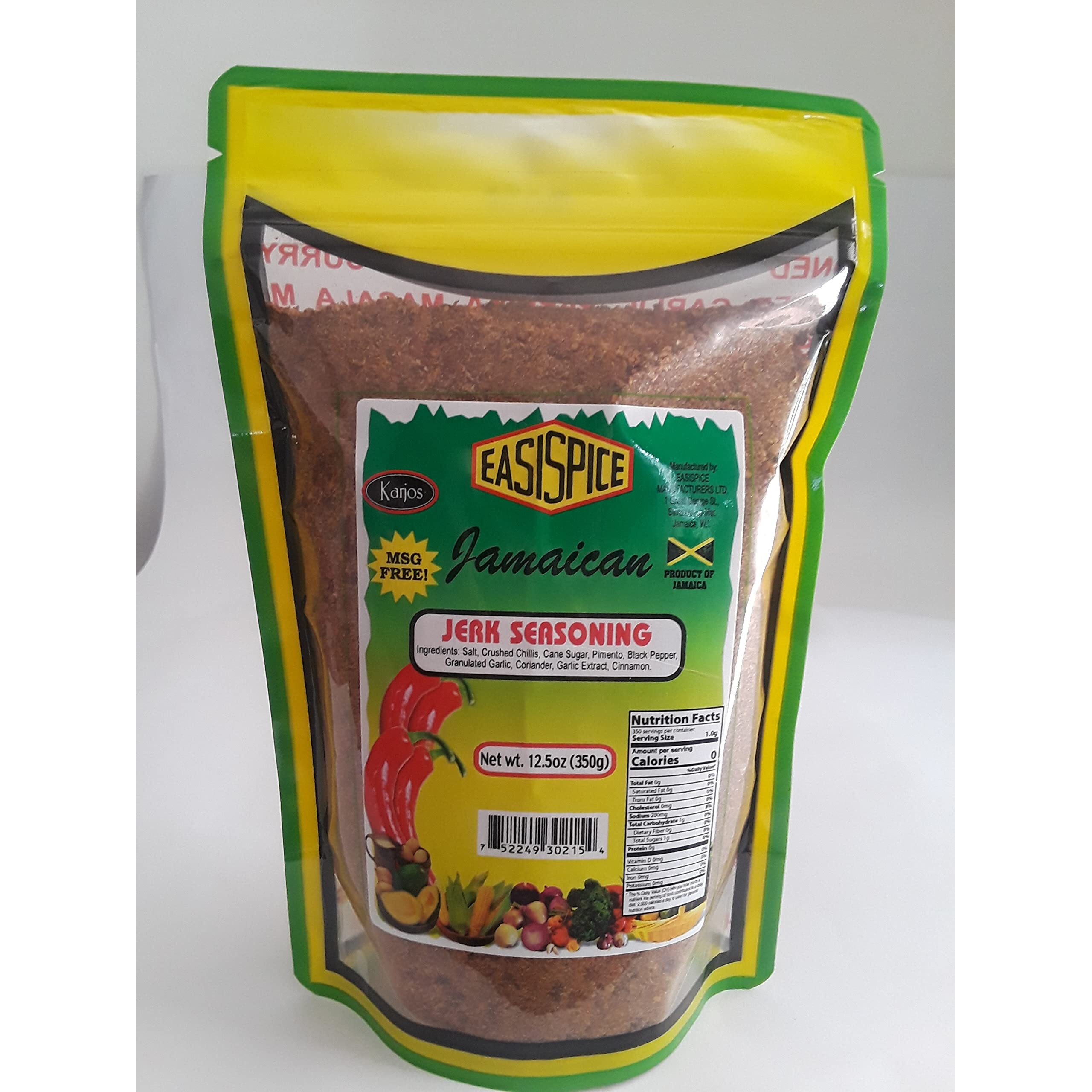 Easispice Jerk Seasoning 12.5 Oz