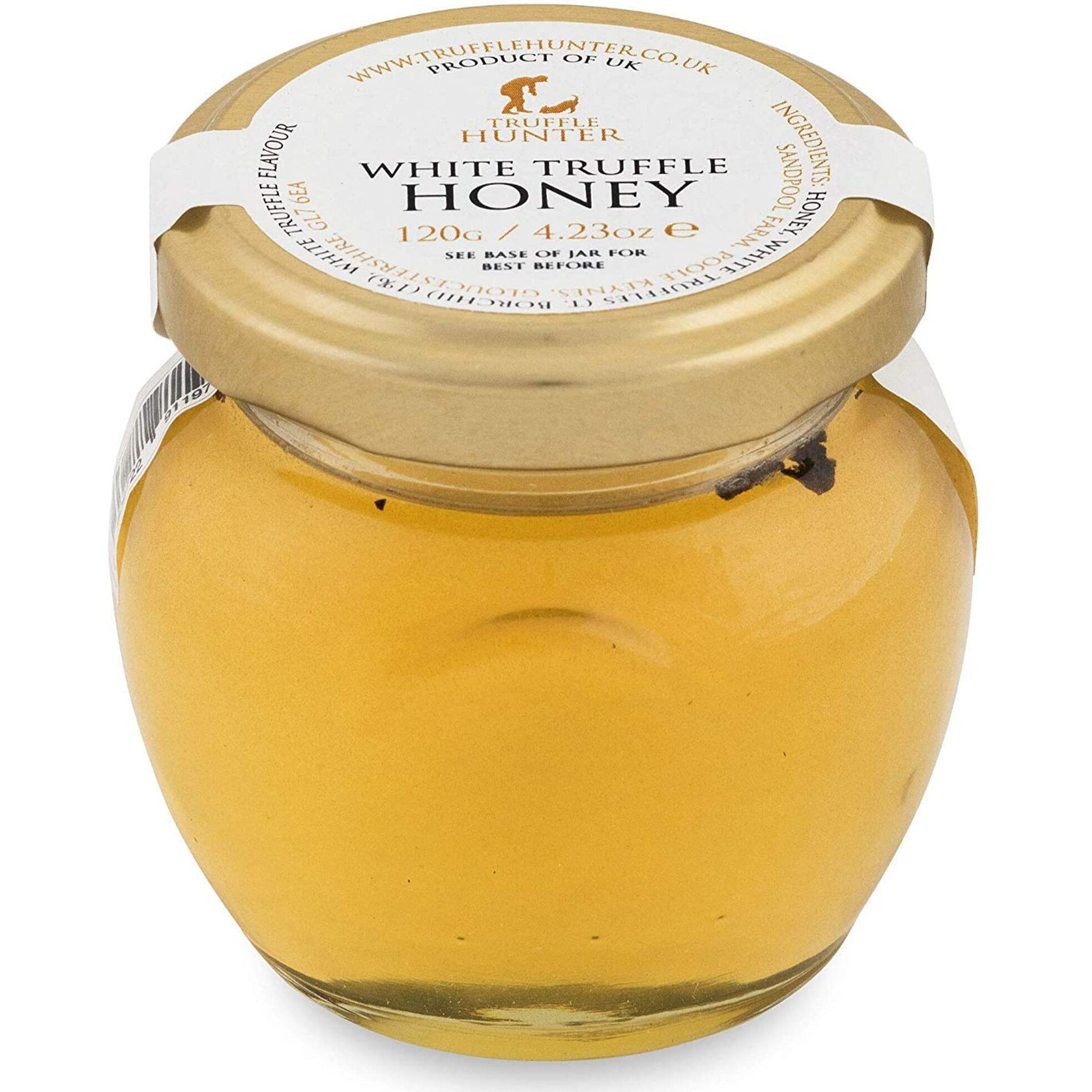 Trufflehunter - White Truffle Honey - Acacia Honey Condiment - 4.24 Oz