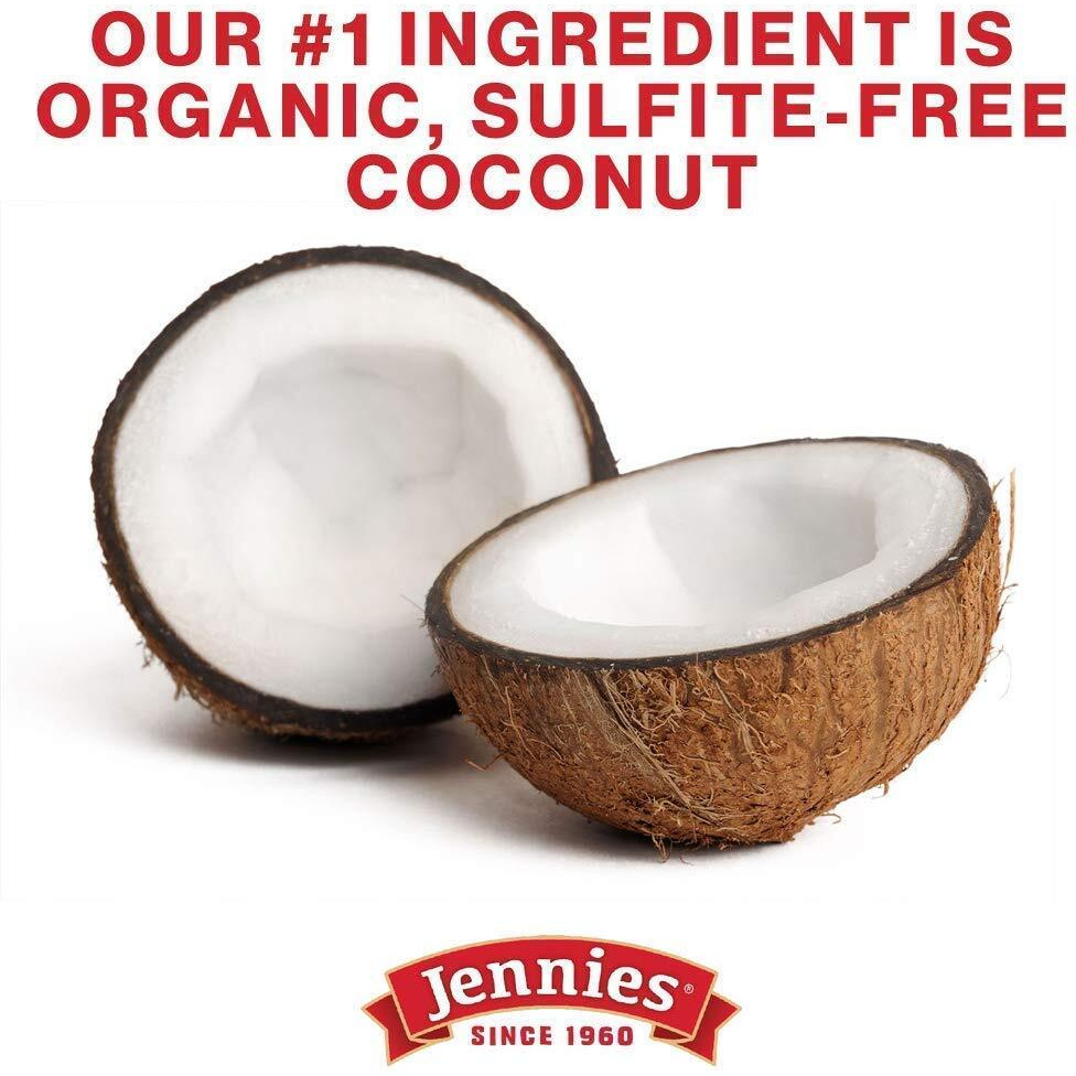 Jennies Organic Coconut Bites With Cranberries, Goji, Chia Seeds, & Chocolate 24Oz | Gluten Free | Peanut Free | Dairy Free | Individually Wrapped