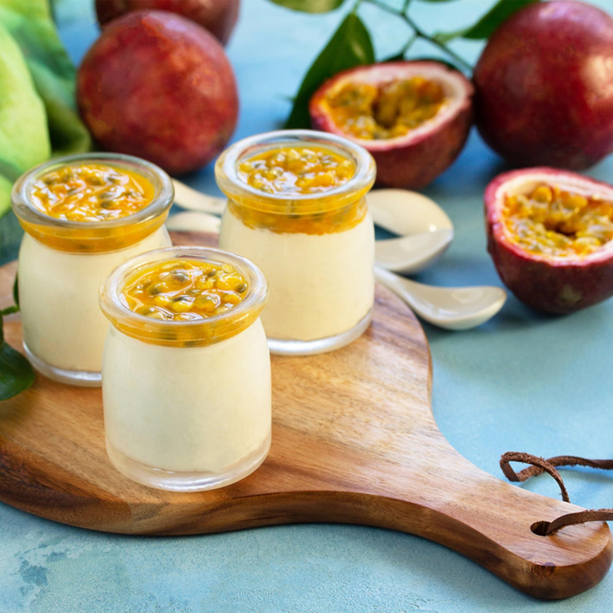 Alpes Passion Fruit Pulp | Real Tropical Maracuya (Lilikoi). Ideal For Cocktails, Juices, Smoothies, Desserts, Sauces & More. Premium Fruit Puree (16 Fl Oz) By California Food Corp.