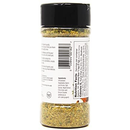Kingsford Badia Garlic & Herbs All-Purpose Seasoning 2.5 Oz (Pack Of 12)