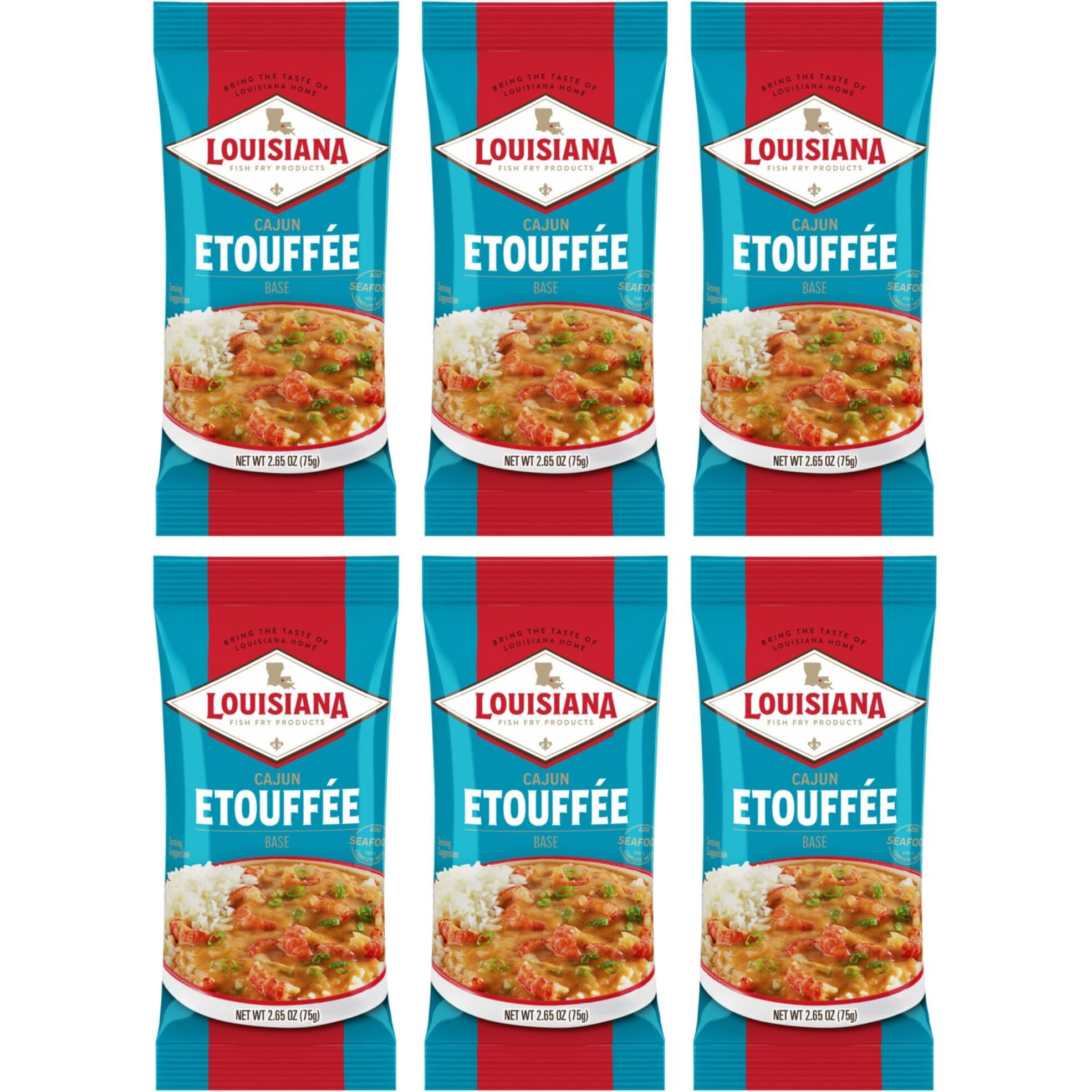 Louisiana Cajun Etoufee Mix 2.65 Oz (Pack Of 6)