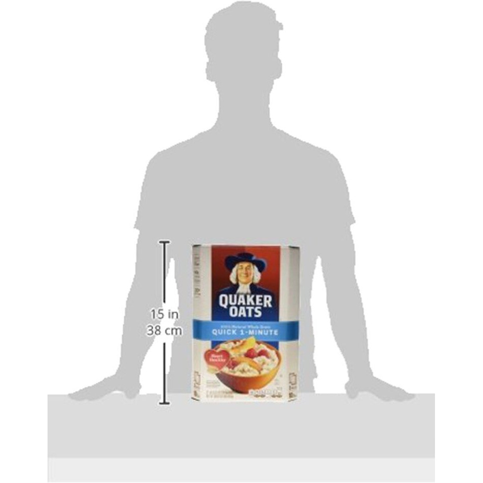 Quaker Oats Quick 1 Minute Oatmeal - 2/5 Pound