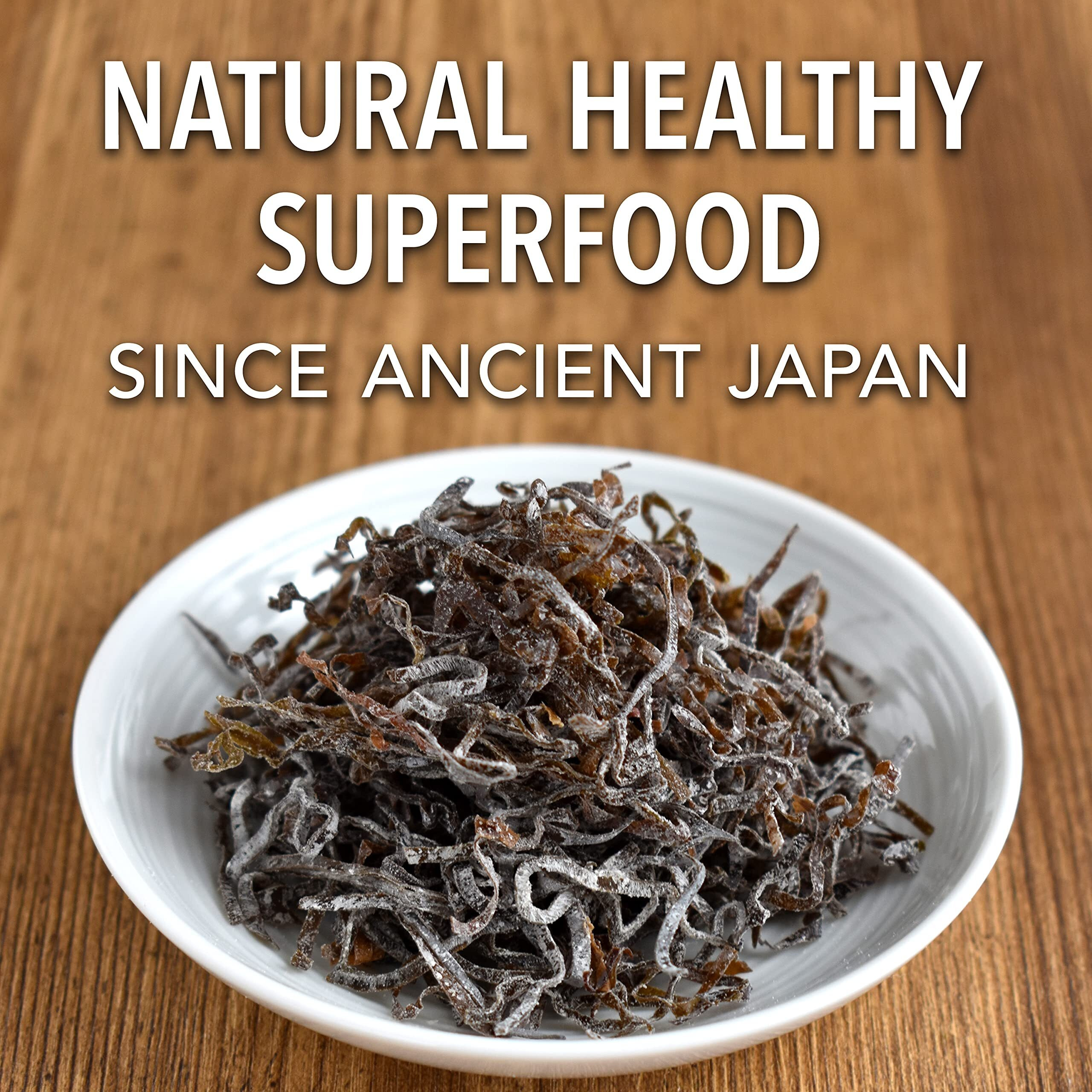 Kombu Salted -Hokkaido Seaweed 100%, No Chemical Additive, Japanese Traditional Superfood "&quotShio Kombu""- 100G(3.5Oz)Yamasan