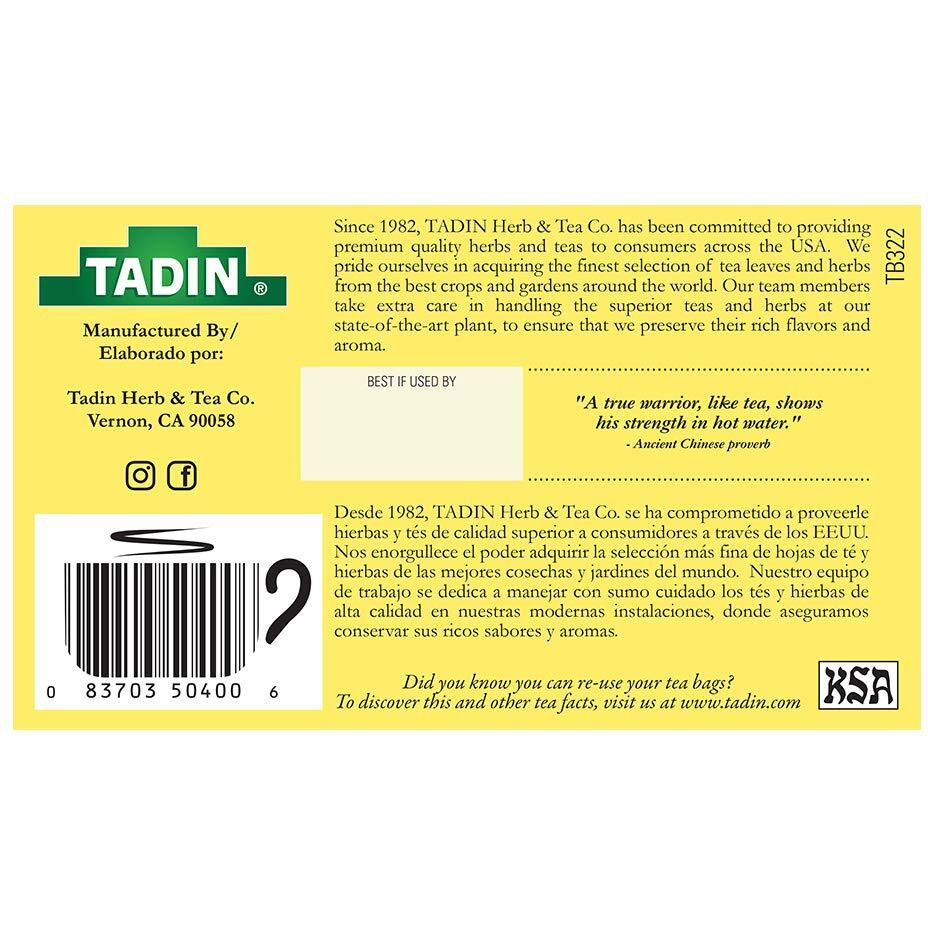 Lemongrass Lemon Tadin Tea - Te De Limon - Premium Tea For Nerves - Pack Of 2