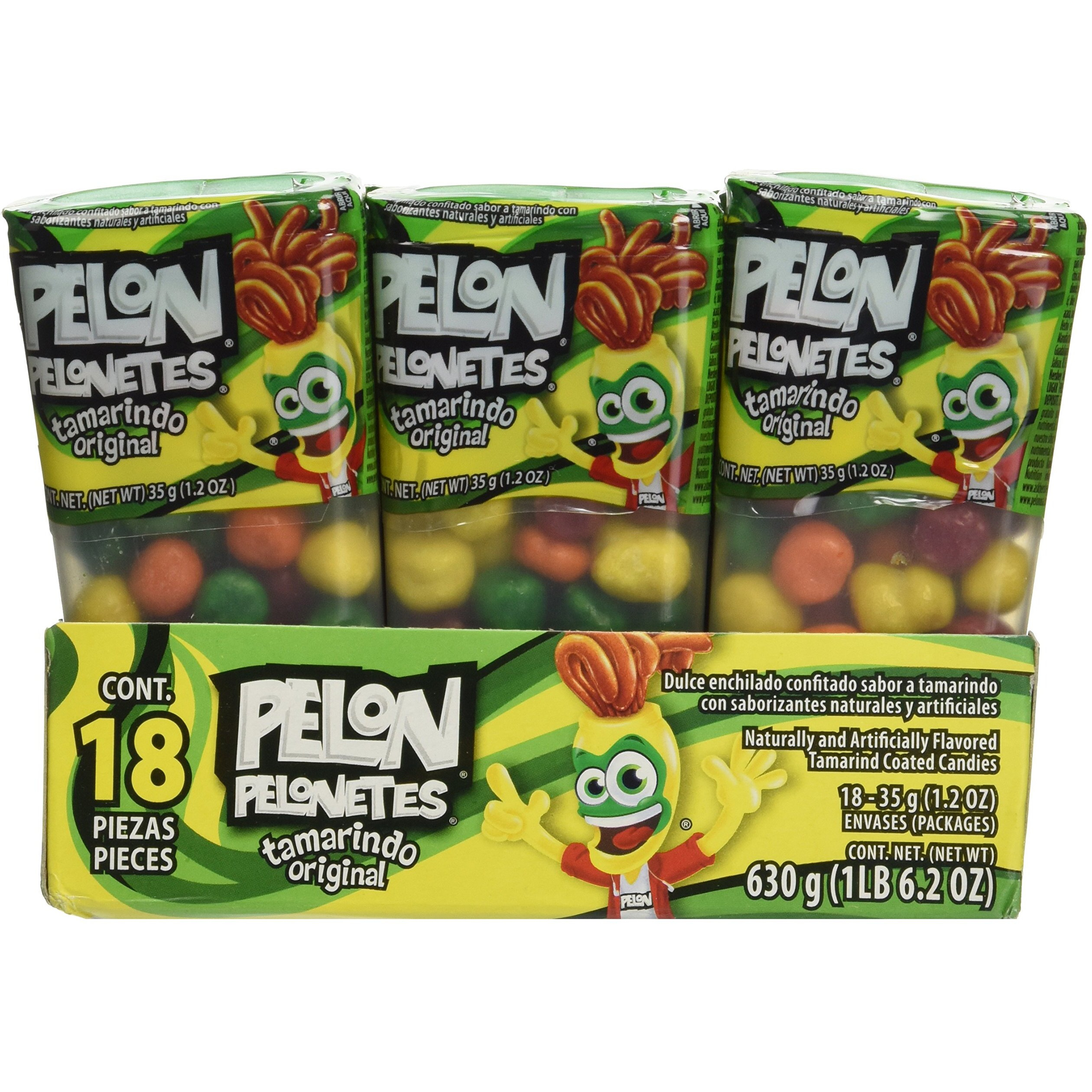 Pelon Pelo Rico Pelonetes Candy Bites (Pack Of 18)