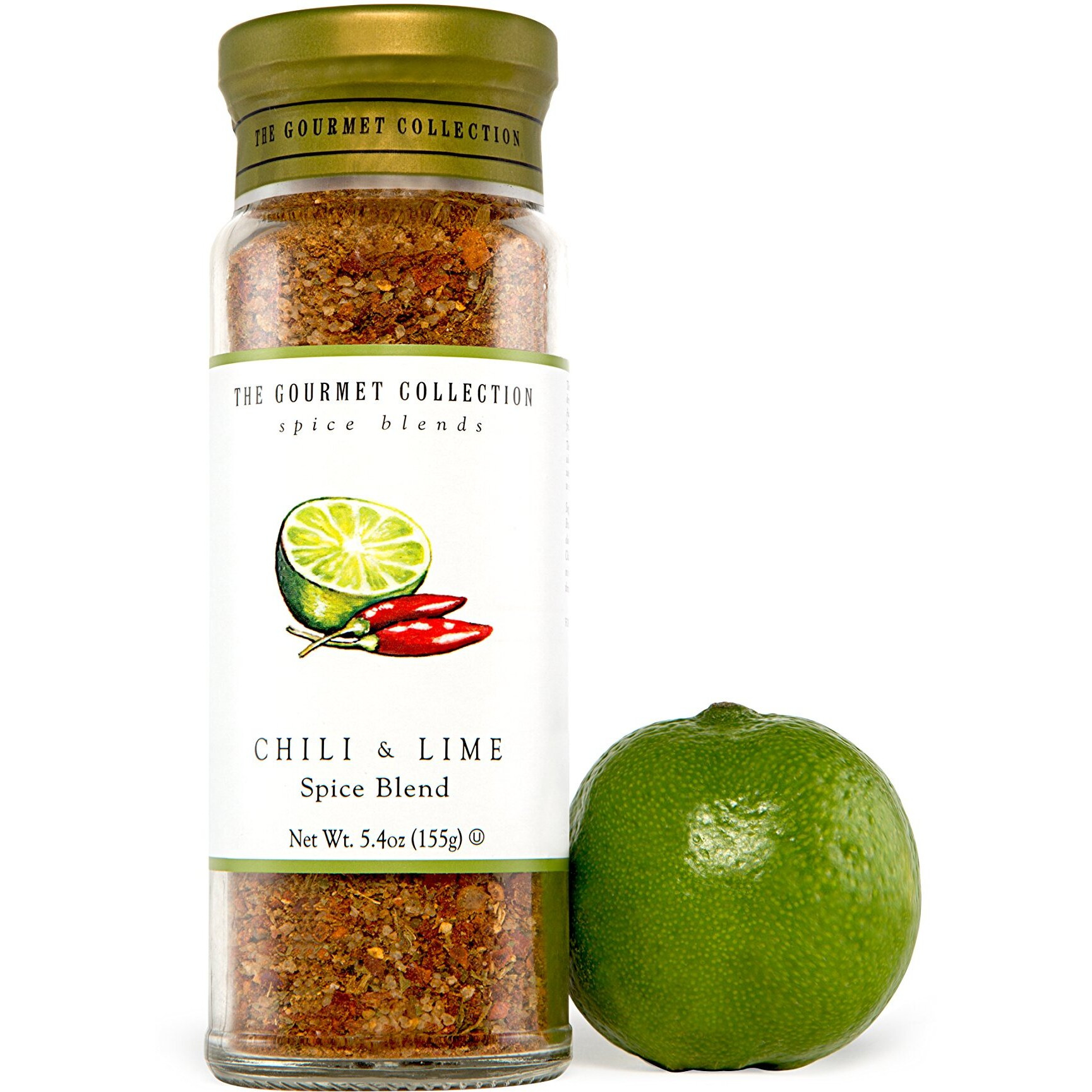 The Gourmet Collection Seasoning Blends, Chili And Lime Spice Blend - Seasoning For Cooking Fish, Soup, Chicken Wings, Salmon, Salads, Vegetables.
