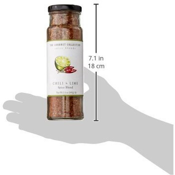 The Gourmet Collection Seasoning Blends, Chili And Lime Spice Blend - Seasoning For Cooking Fish, Soup, Chicken Wings, Salmon, Salads, Vegetables.