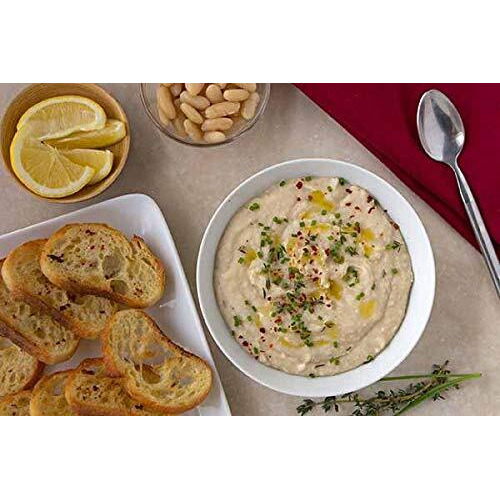 D'Allesandro Cannellini Beans, Italian White Kidney Beans, 10 Lb Bulk Case, Mild Nutty Flavor, Creamy Texture, Kosher