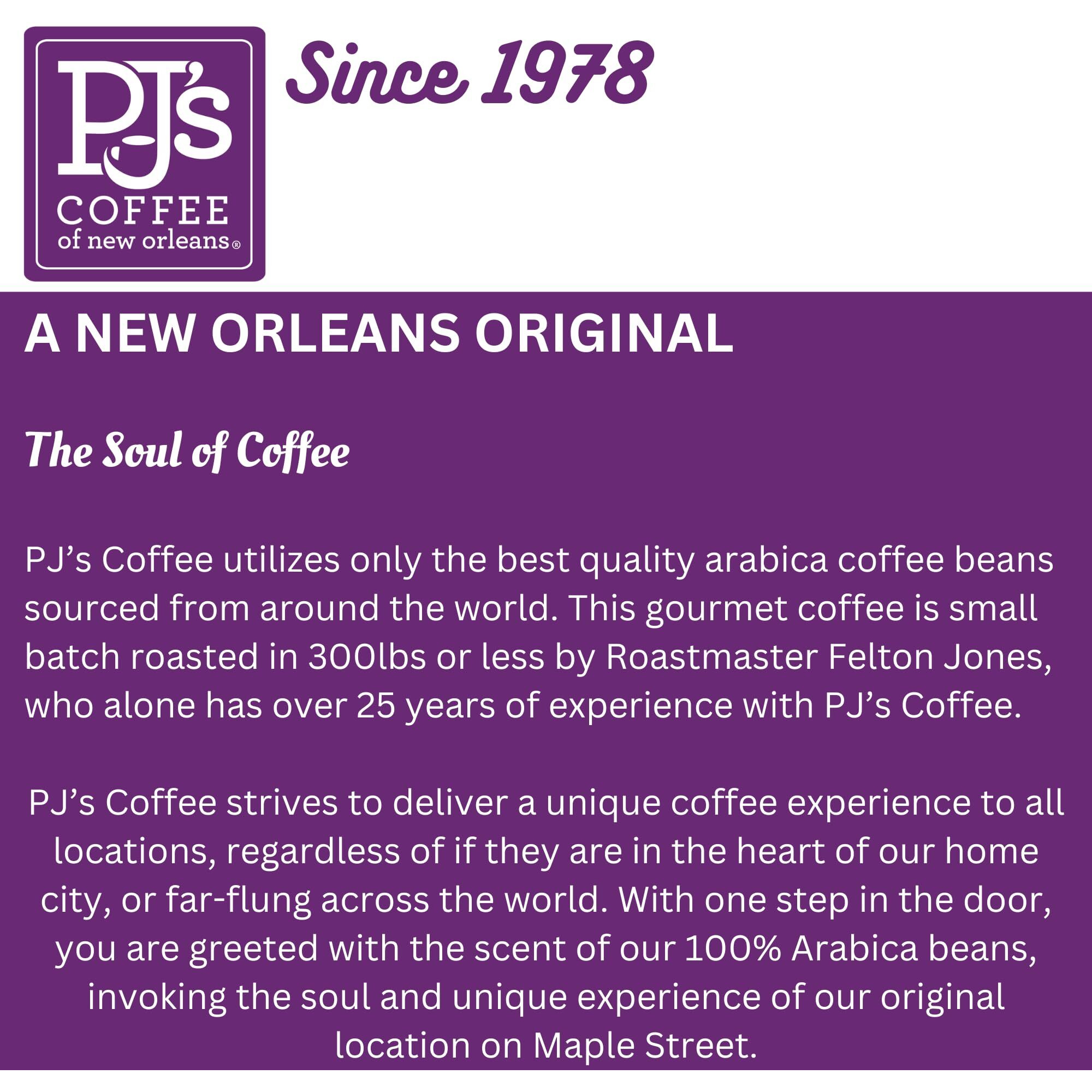 Pj's Coffee - King Cake Single Serve Cups, 12 Count