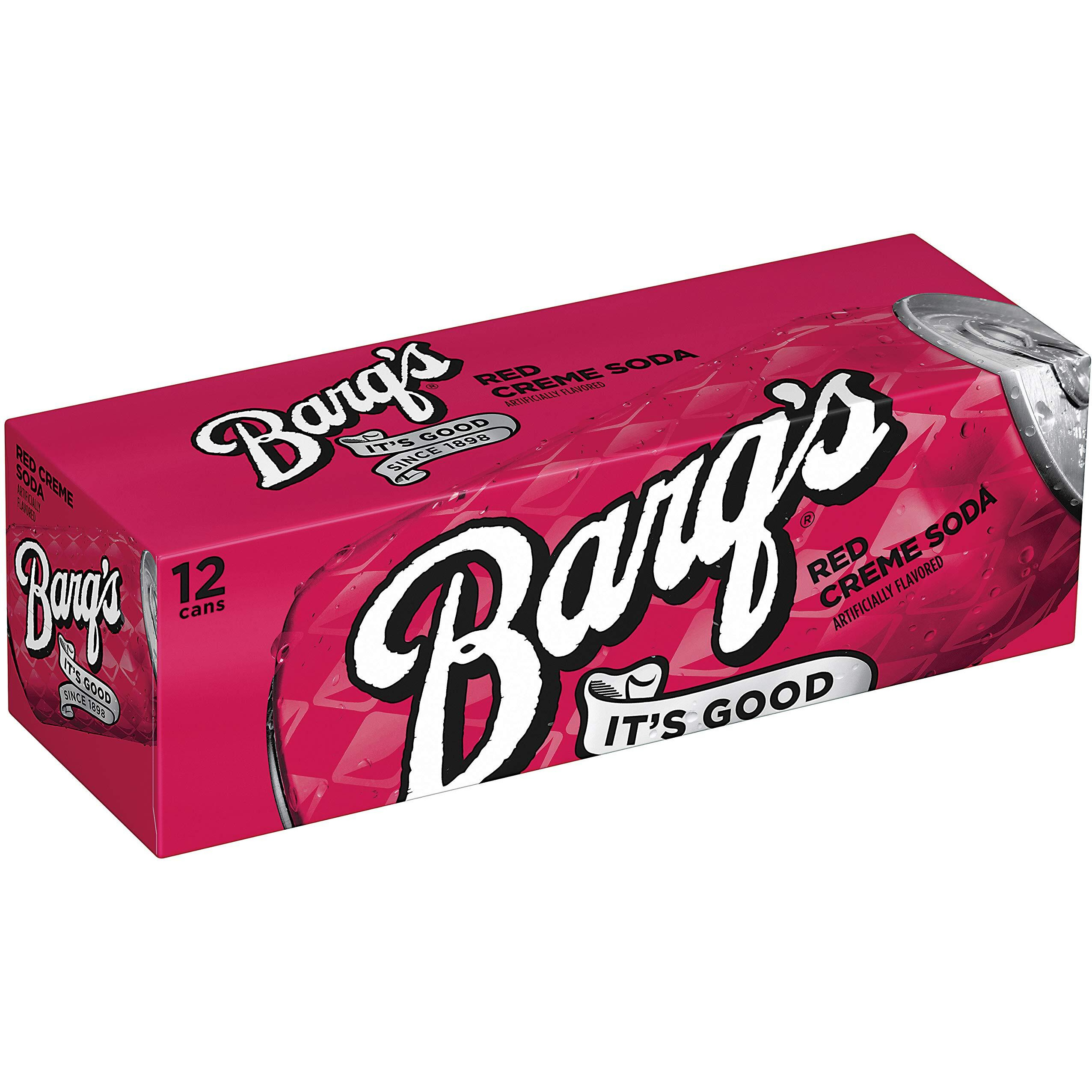 Barq's Red Creme Soda Fridge Pack Cans, 12 Fl Oz (Pack Of 12)