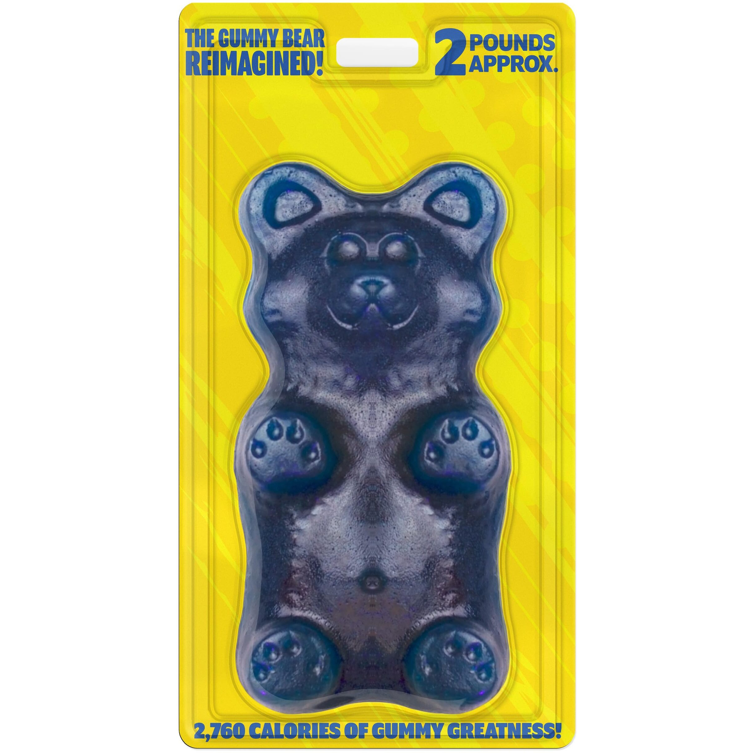 Giant 2Lb Gummy Bear (Blue Raspberry)