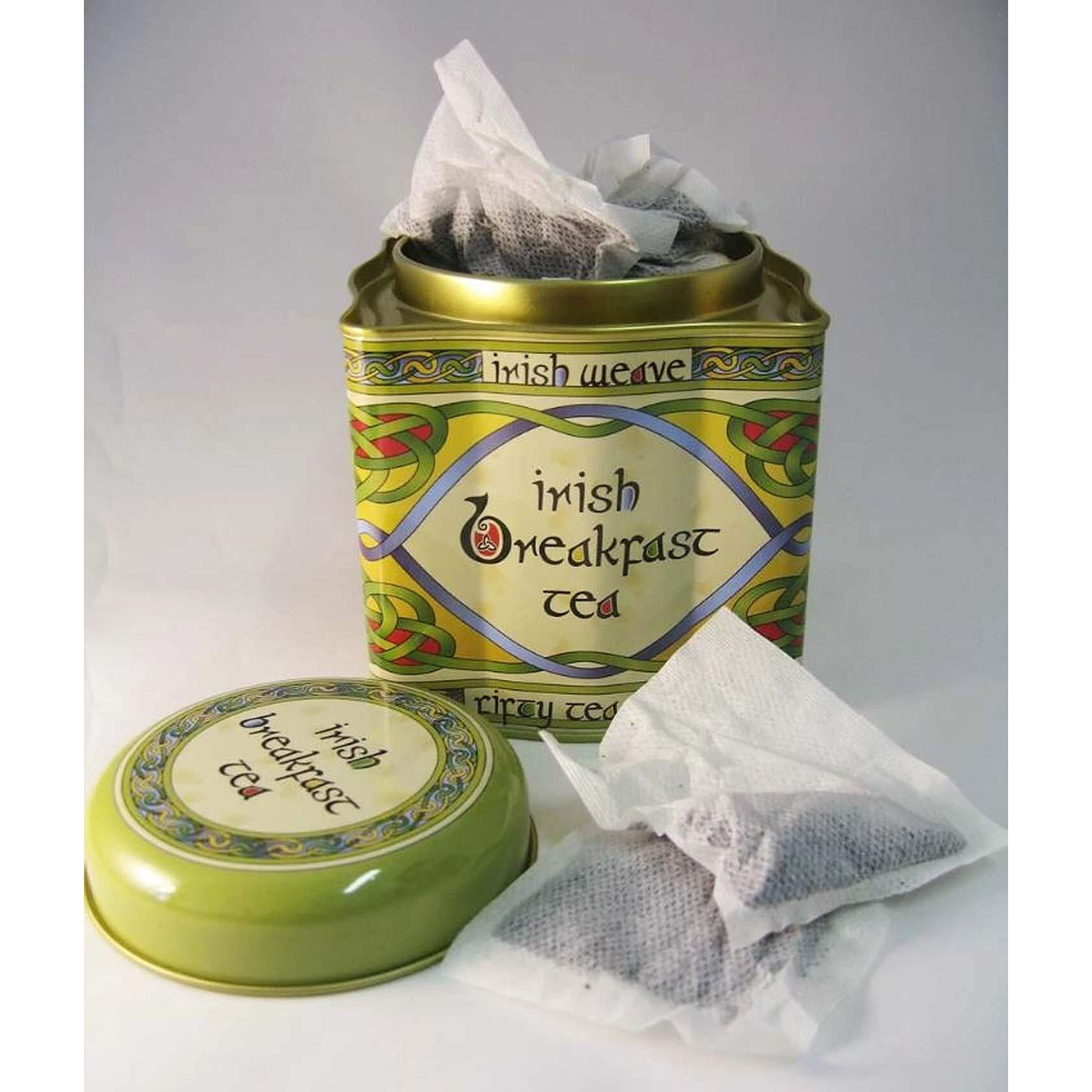 Royal Tara New Breakfast Tea - Irish Weave Tin 50 Count Bags