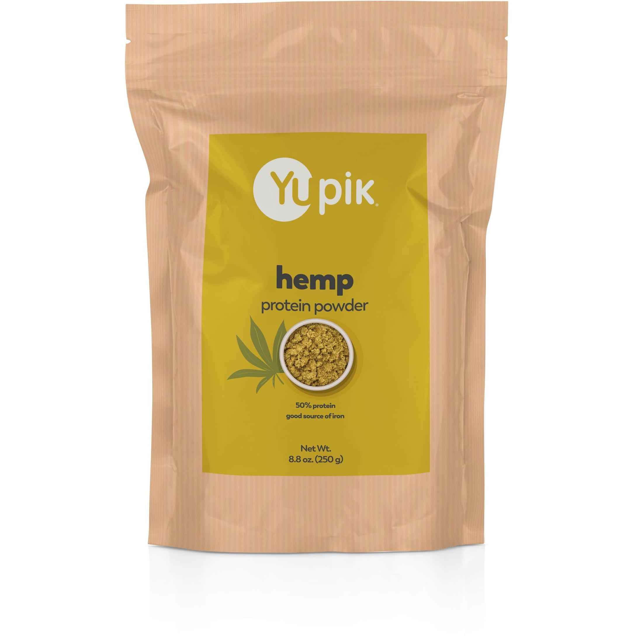 Yupik Powder, Hemp Plant Protein 50%, 8.8 Ounce