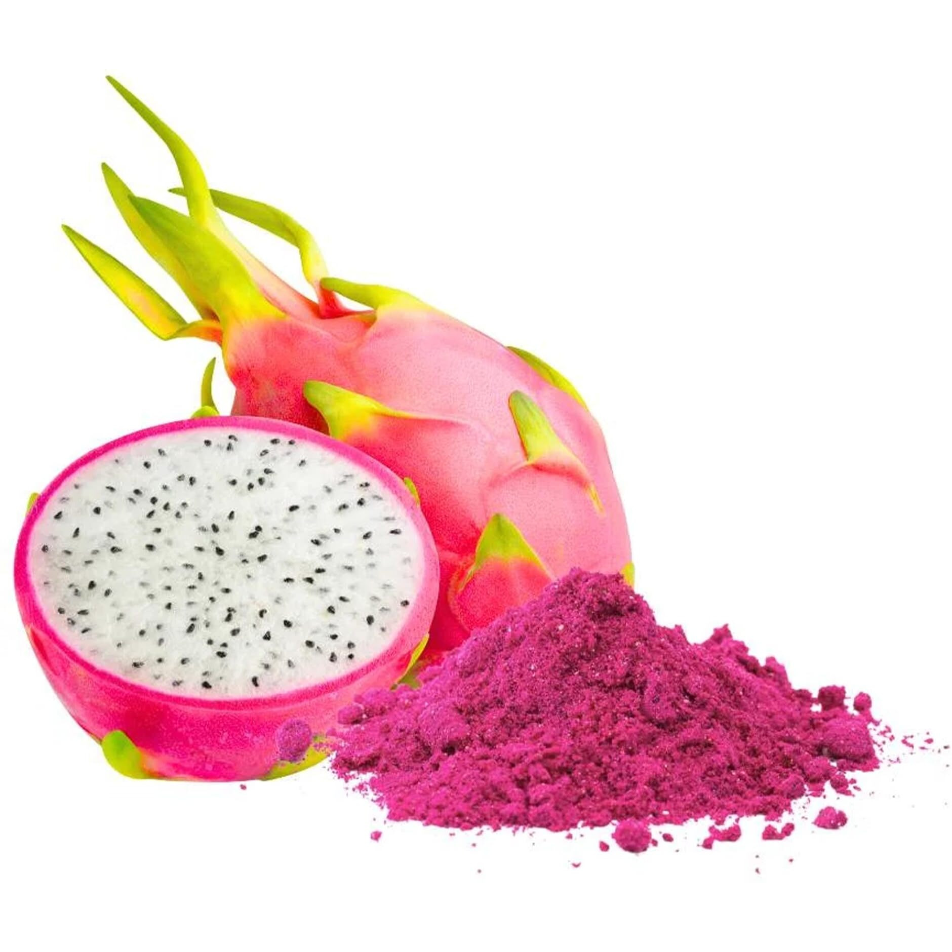 Jovvily Pitaya Powder 8 Oz. Dragon Fruit Superfood - Smoothies - Drinks