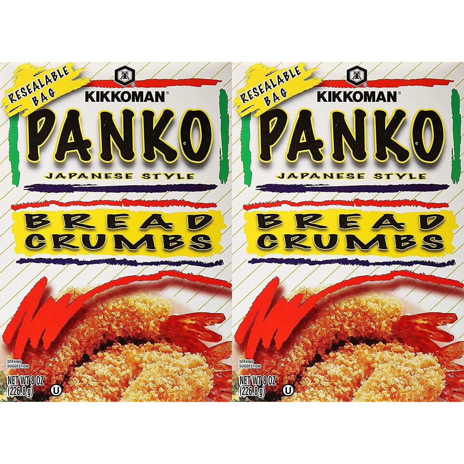 Kikkoman Panko Japanese Style Bread Crumbs, 8 Oz Pack Of 2