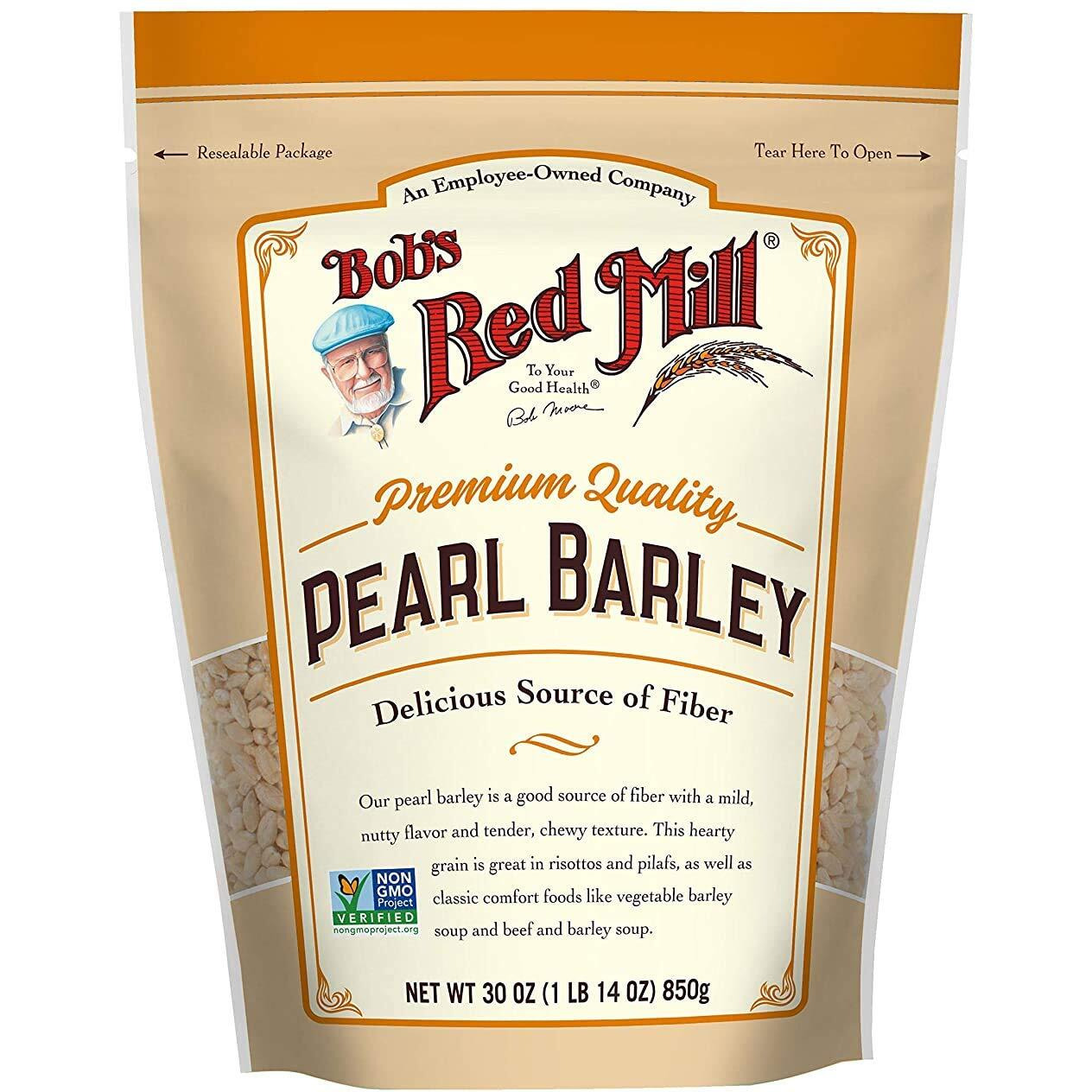 Bob's Red Mill Pearl Barley, 30 Ounce (Pack Of 4)