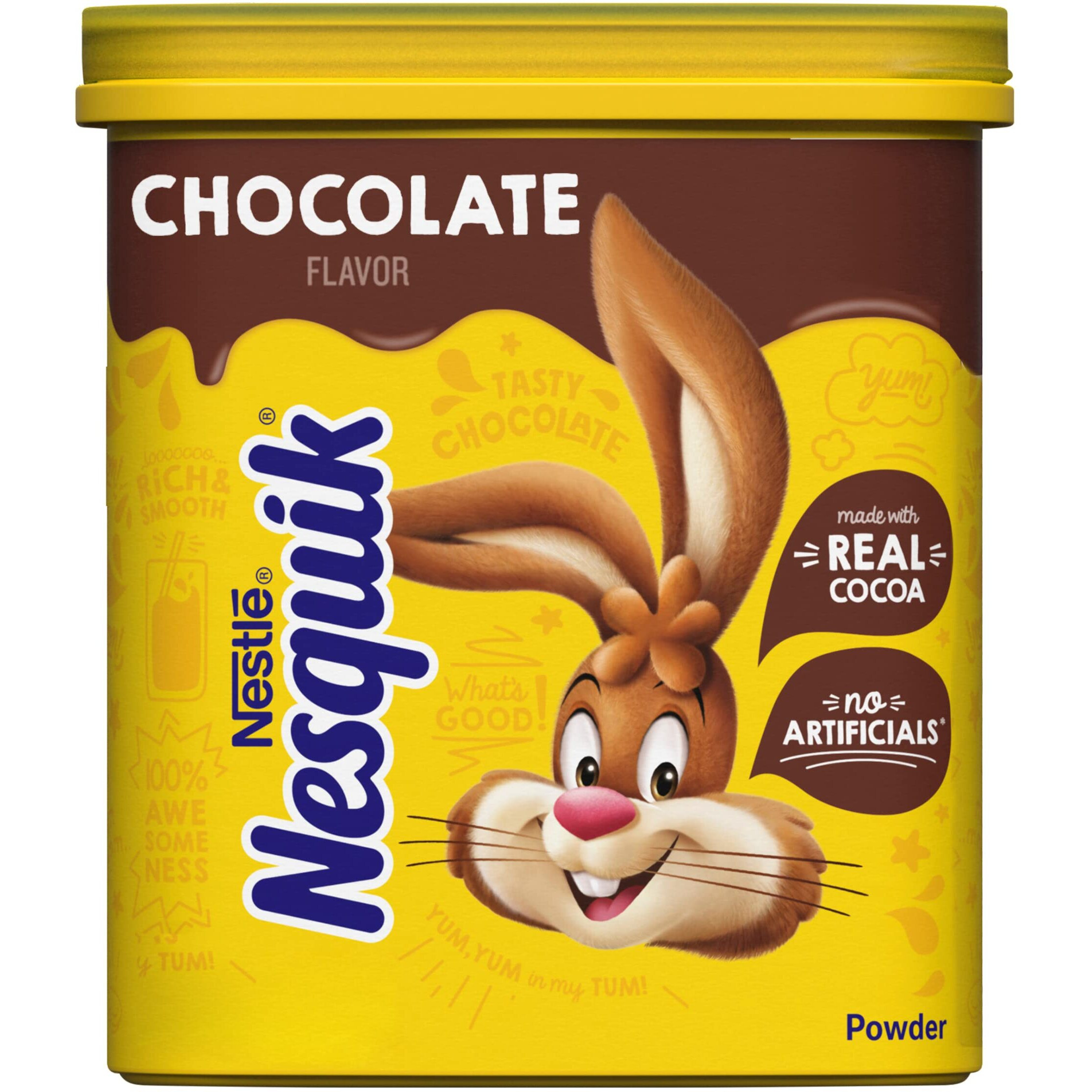Nesquik Medium Chocolate Powder Drink Mix, 20.1 Oz (Pack Of 12)