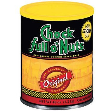 Chock Full O' Nuts Heavenly Original Medium Roast Ground Coffee (48 Oz.)