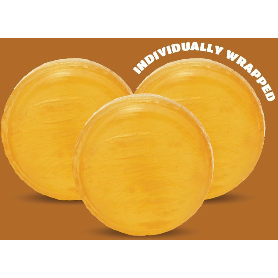 Arcor Butterscotch Hard Candy Discs, Bulk Pack 2 Pounds (About 150 Count)