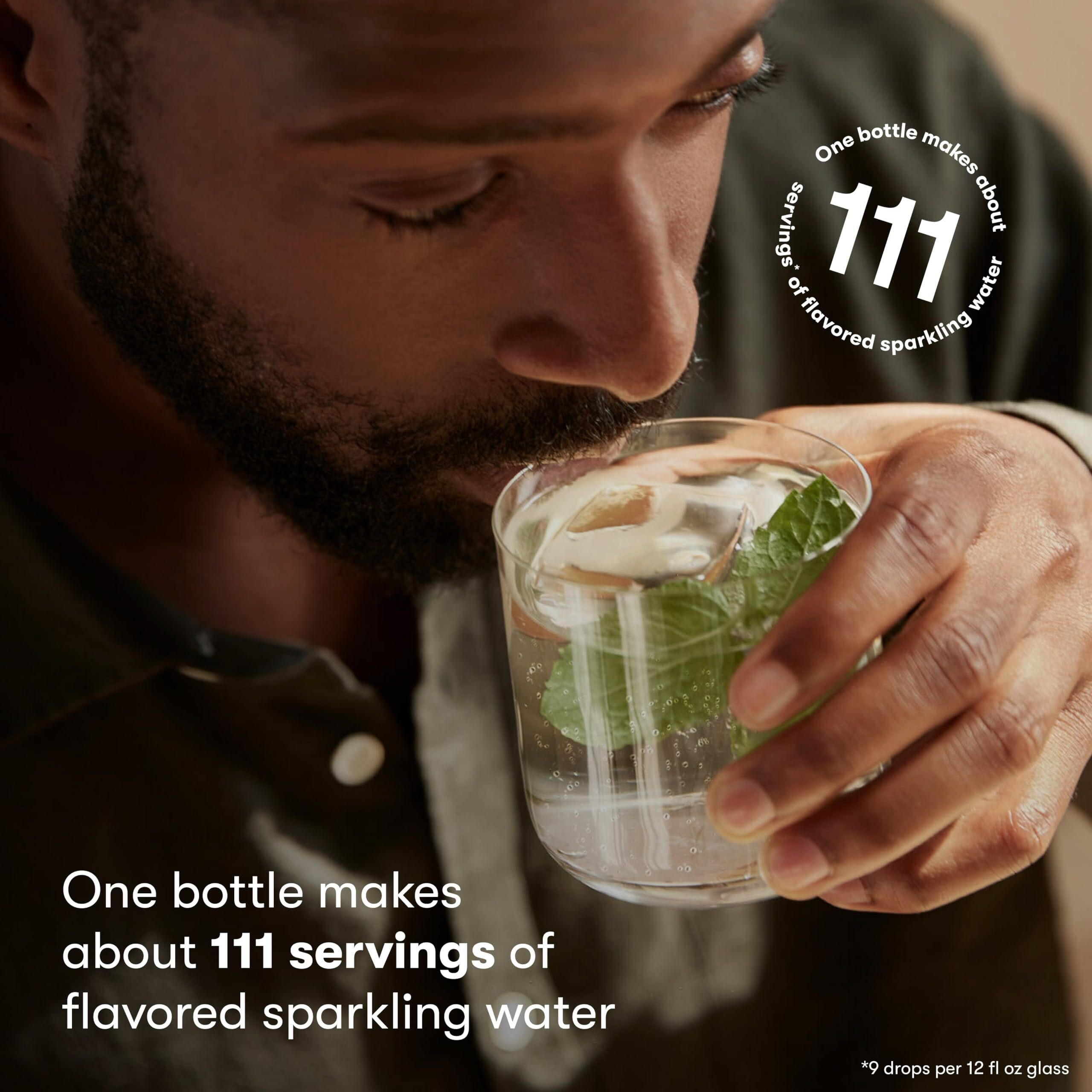 Aarke Flavor Drops For Sparkling And Carbonated Water, Zero-Sugar And Dye Free, No Artificial Sweeteners, Zero Calories, Natural Flavors, Bottle Capacity 50 Ml / 1.7 Fl Oz (Cucumber Lime)