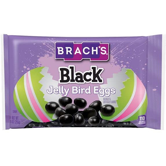 Brach's Black Jelly Bird Eggs Candy