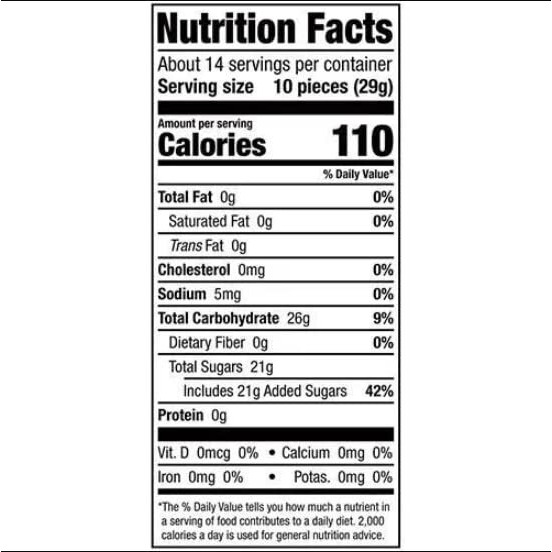 Brach's Black Jelly Bird Eggs Candy