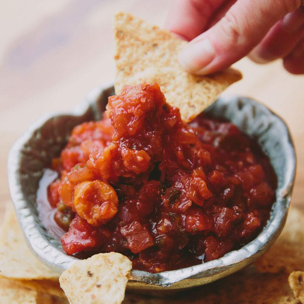 Cherry Republic Mild Cherry Salsa - Chunky Sweet & Low Heat Flavor Sauce - 16 Ounces