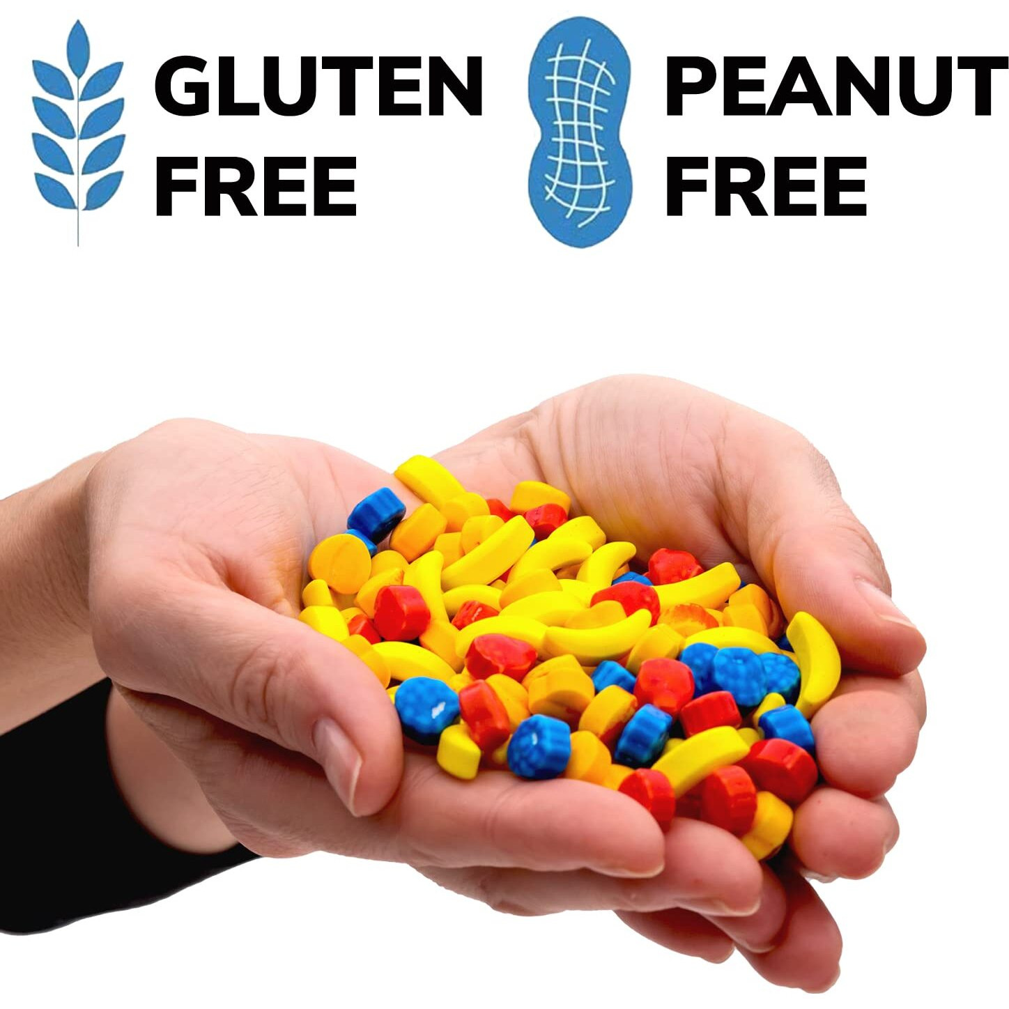 Bulk Candy - Hard Candy For Kids - 2 Lb Fruit Shape Candy - Party Favor Candy - Colorful Candy For Vending - Assorted Candy For Candy Machine - Vendor Machine Candy Refill