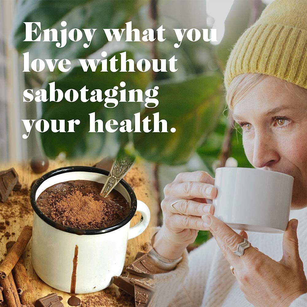 5 Sparrows Sugar-Free Dark Chocolate Flavored Drink Mix- Stevia, Keto Friendly, - No Sugar Coffee Creamer, 10Oz