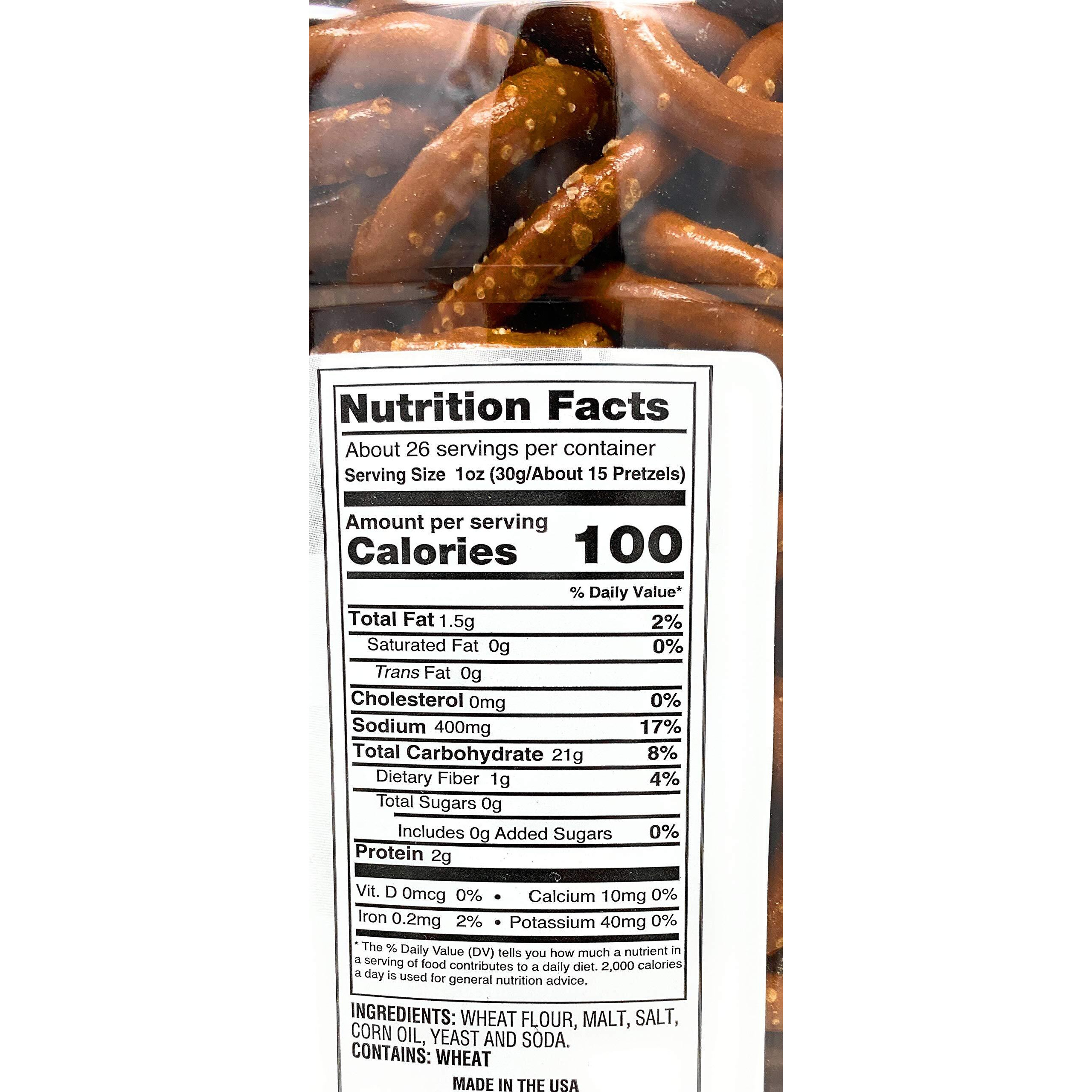 Wege Circle Pretzel O's, Round Salted Pretzels, 28 Ounce Barrel