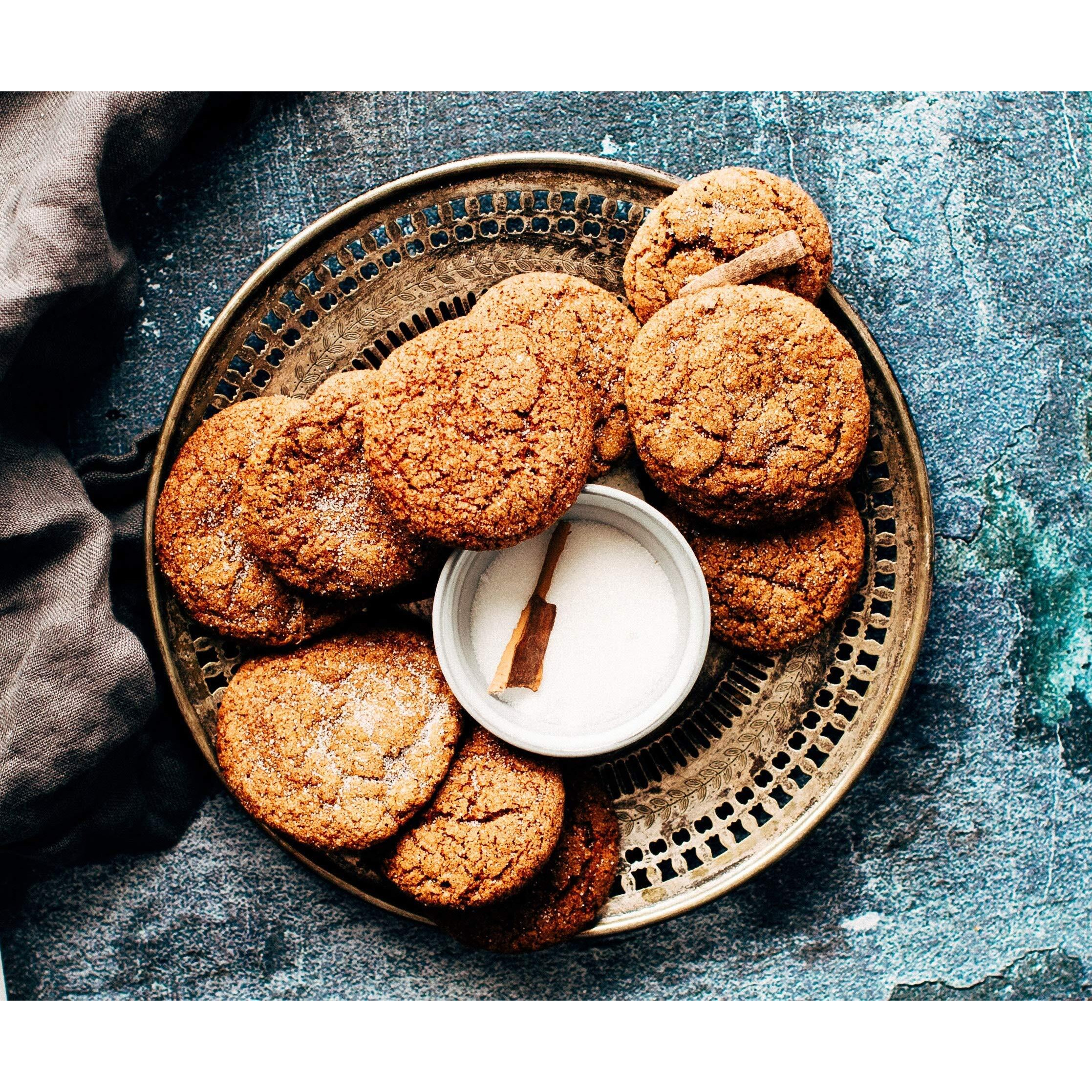 Bakto Flavors Golden Vanilla Cane Sugar, 1-Pound Jar