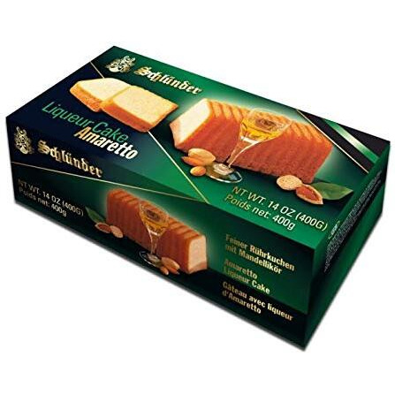 Schlunder Amaretto Liqueur Pound Cake Imported From Germany In Gift Box