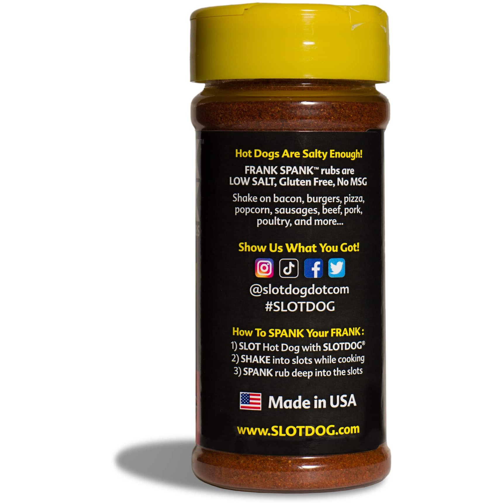 Frank Spank - Woody - The Smoky Original - Official Bbq Hot Dog Rub Of Slotdog Nation